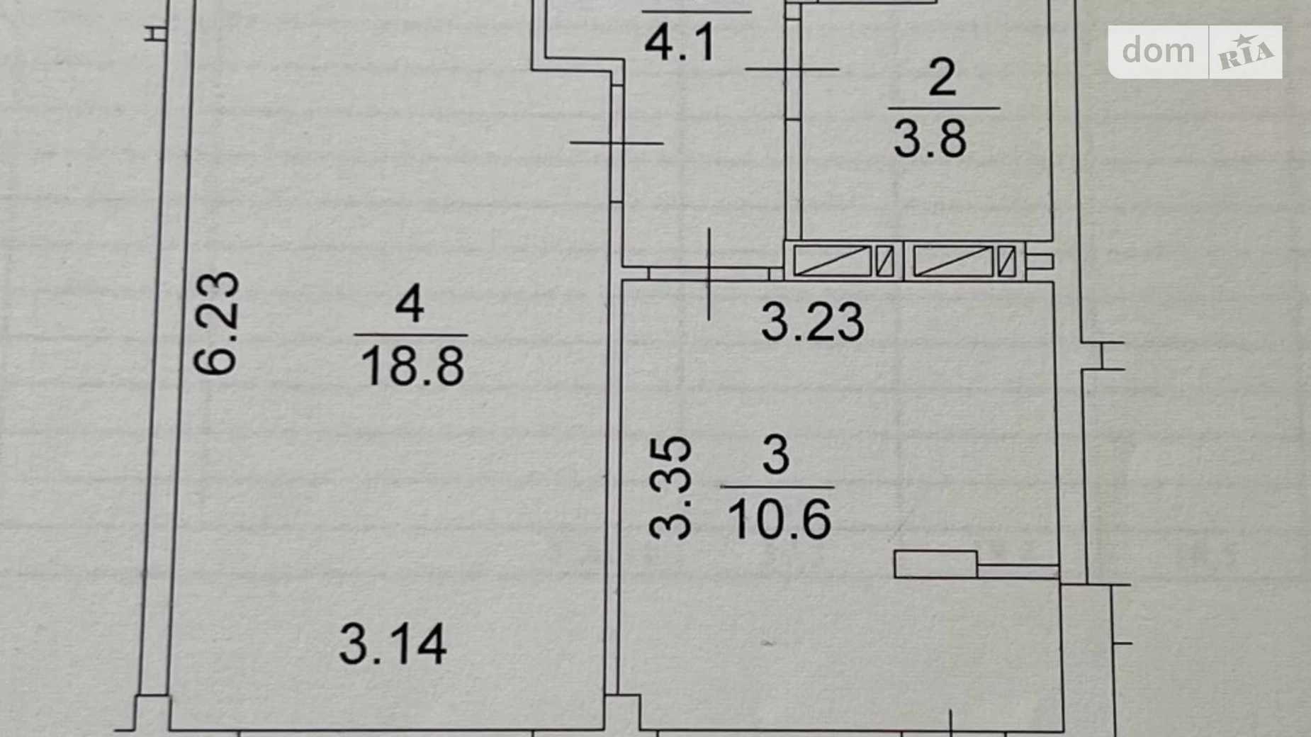 Продається 1-кімнатна квартира 37 кв. м у Новосілках, вул. Олександрівська, 1Г - фото 5