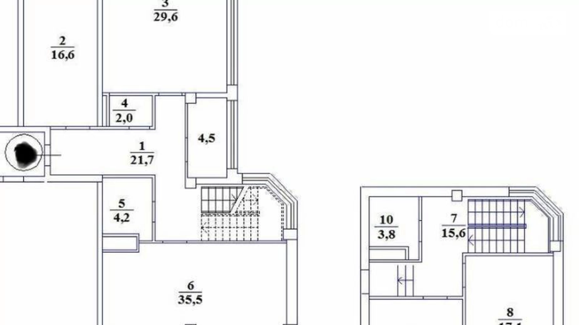 Продается 5-комнатная квартира 182 кв. м в Одессе, пер. Компасный - фото 2