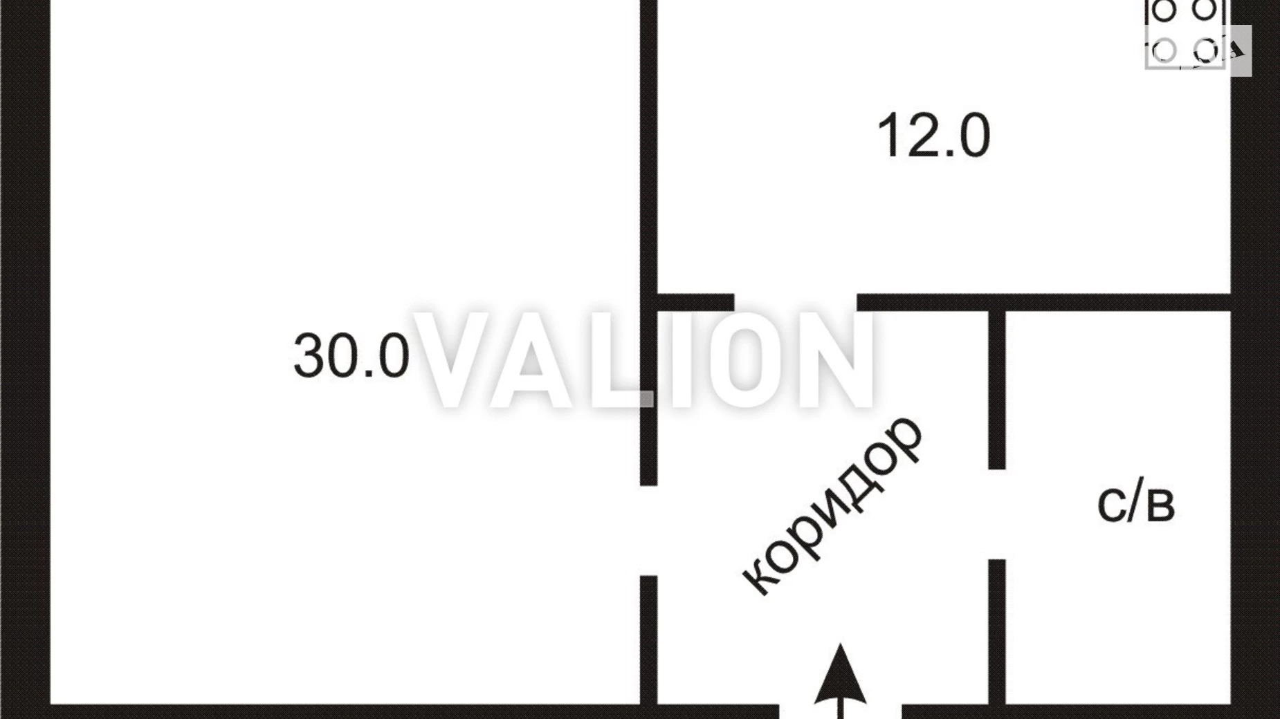 Продается 1-комнатная квартира 51.8 кв. м в Киеве, ул. Олевская, 5