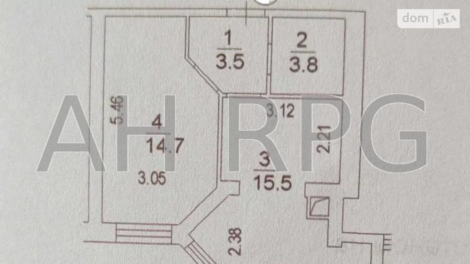 Продается 1-комнатная квартира 37 кв. м в Новоселках, ул. Мира, 1