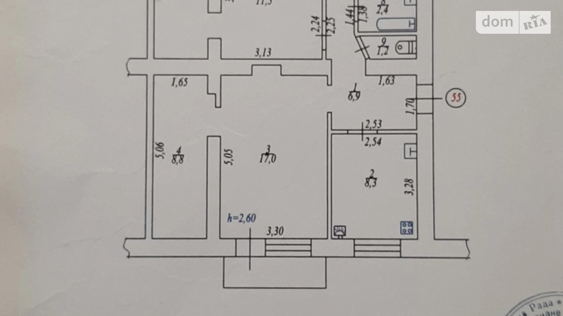 Продается 3-комнатная квартира 78 кв. м в Казатине, ул. Степана Бандеры(Матросова), 46