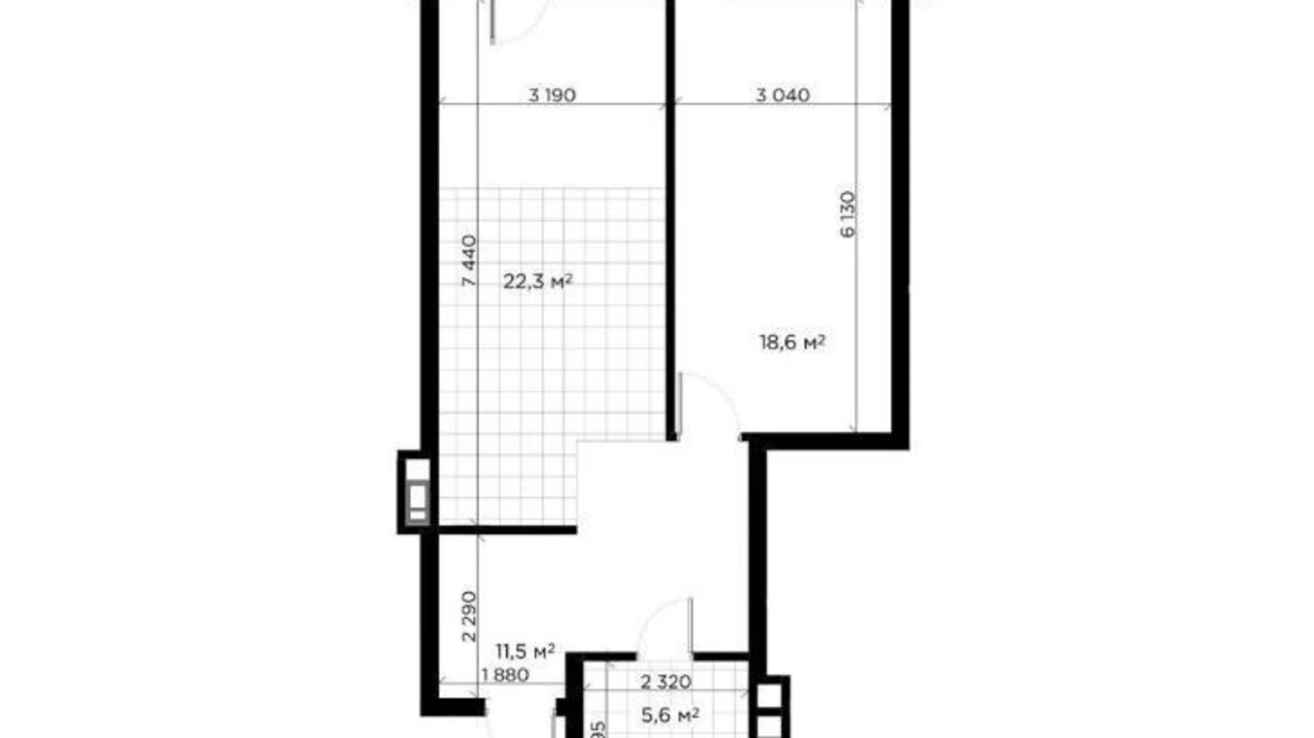 Продается 1-комнатная квартира 67 кв. м в Киеве, ул. Коновальца Евгения, 19