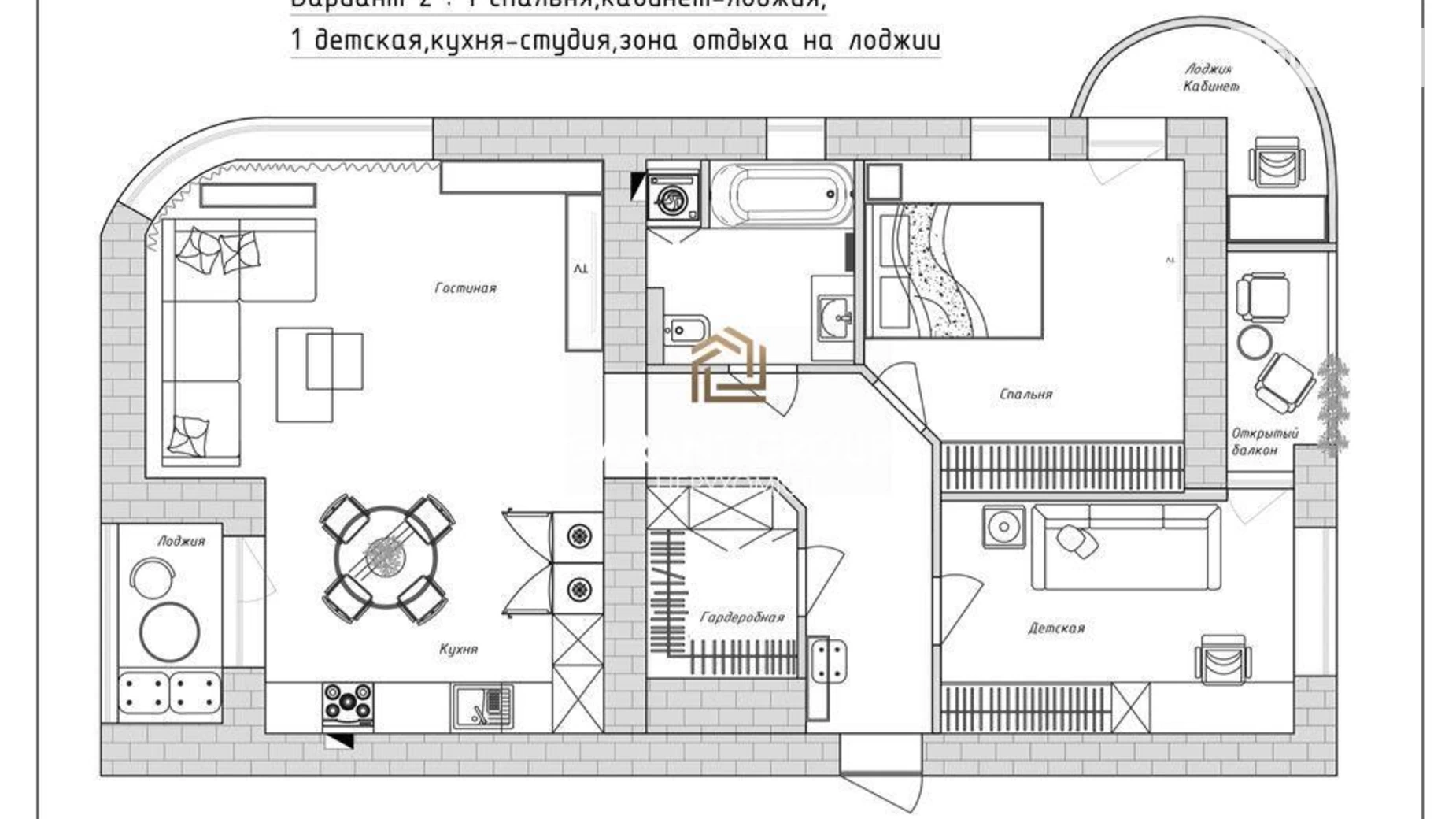 Продается 3-комнатная квартира 92 кв. м в Одессе, пер. Щепной