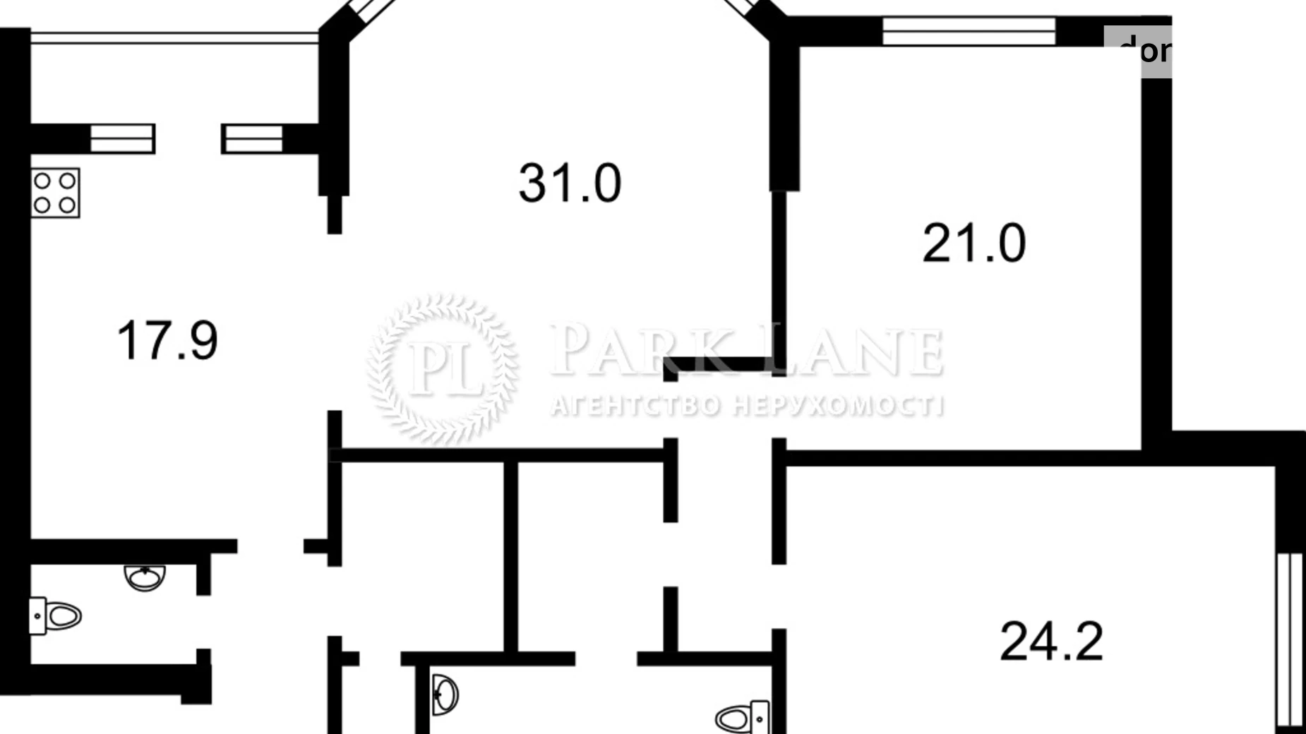 Продается 3-комнатная квартира 131 кв. м в Киеве, ул. Василия Тютюнника, 5В - фото 2