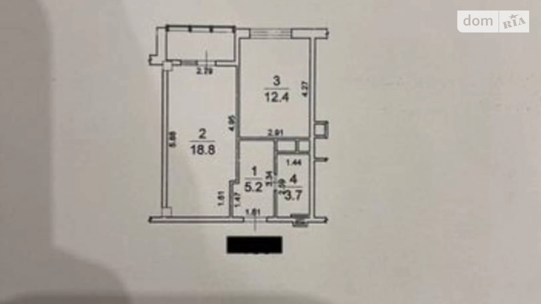 Продается 1-комнатная квартира 45 кв. м в Одессе, ул. Асташкина