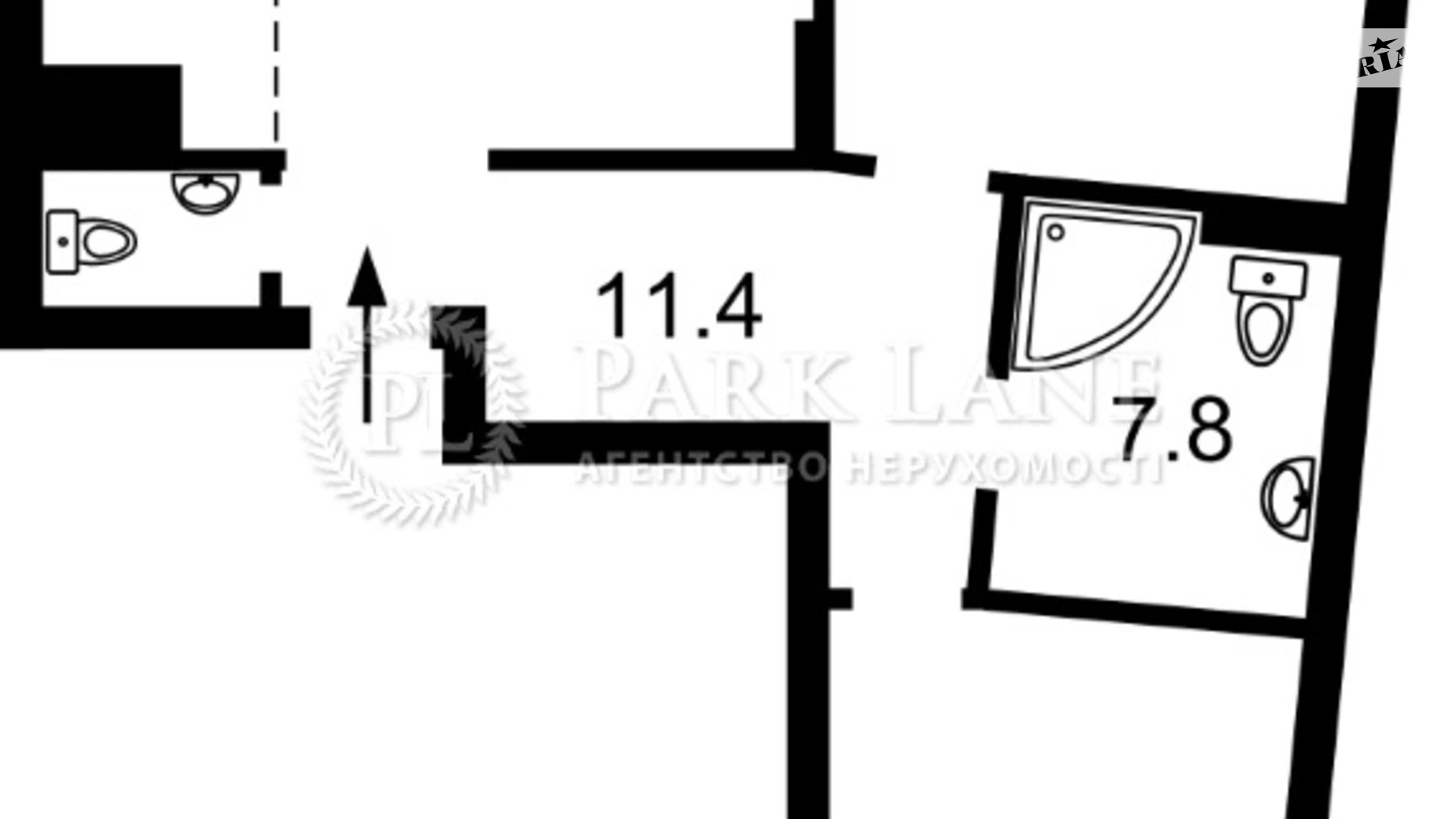 Продается 3-комнатная квартира 89 кв. м в Киеве, пер. Балтийский, 3А