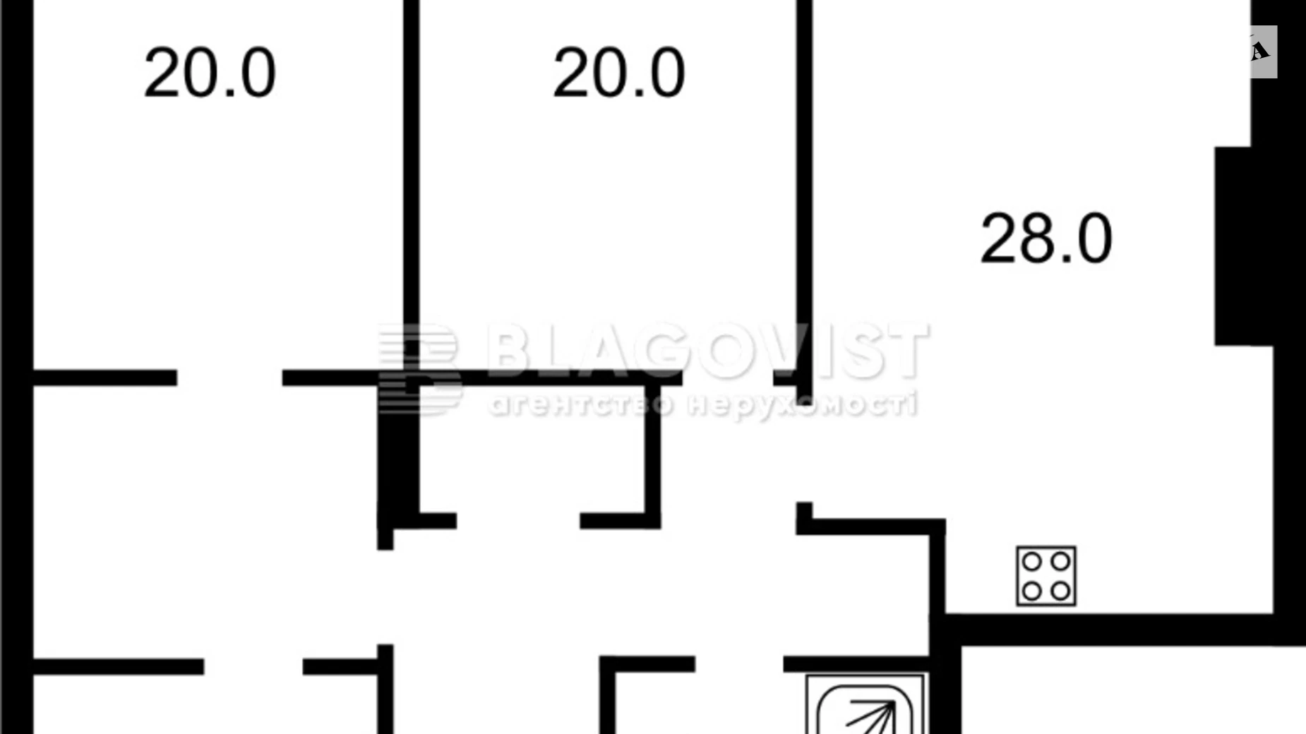 Продается 2-комнатная квартира 84.3 кв. м в Киеве, бул. Леси Украинки, 7В - фото 2