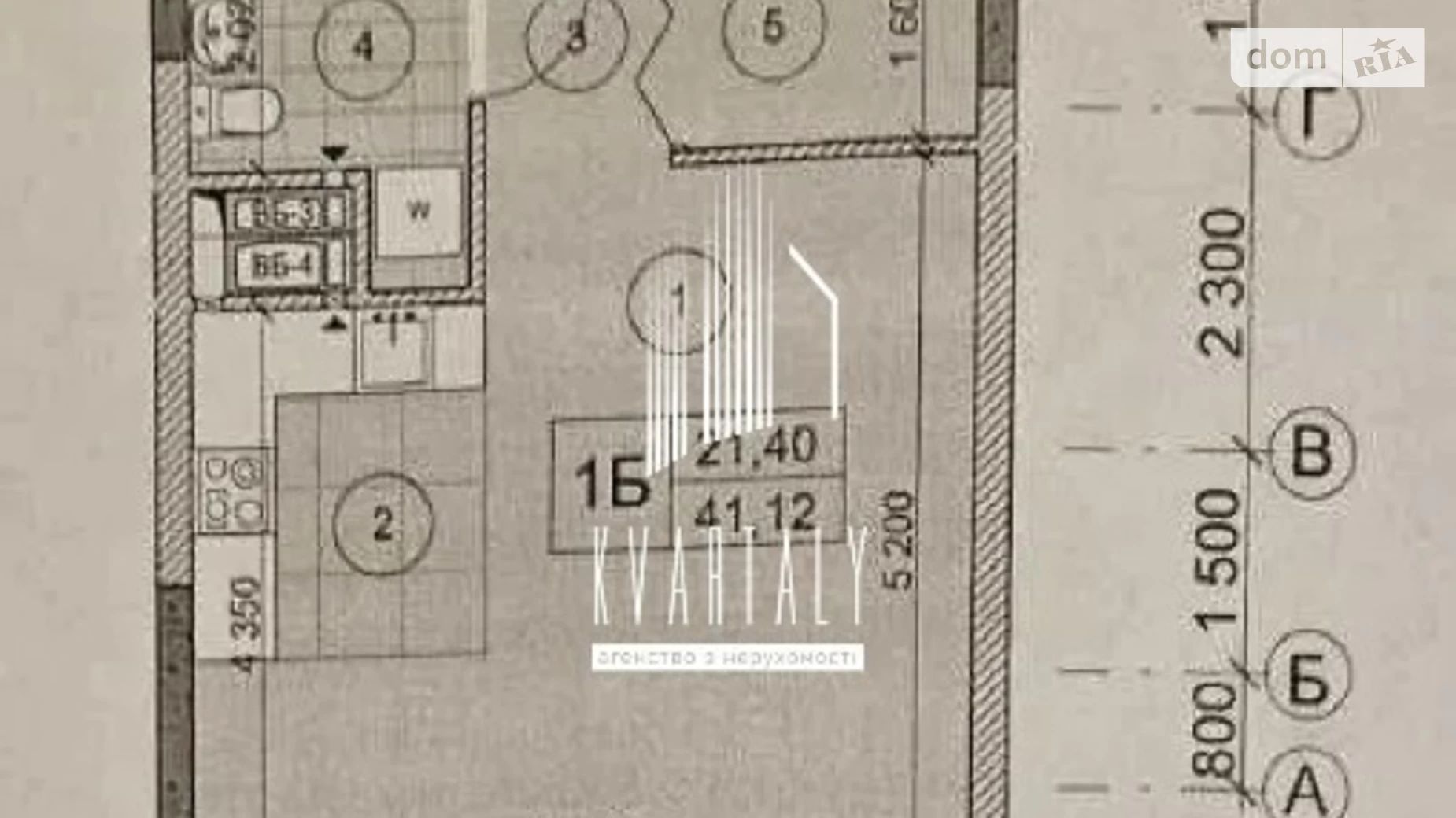 Продається 1-кімнатна квартира 41 кв. м у Києві, просп. Берестейський(Перемоги), 67Ж