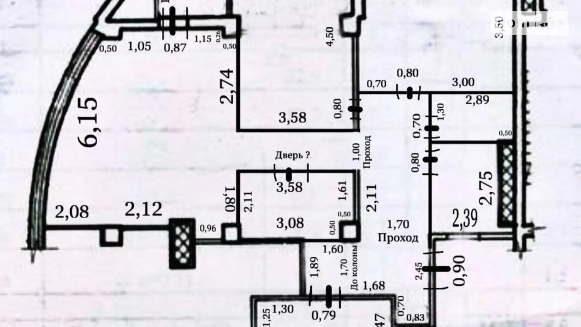 Продається 3-кімнатна квартира 105.9 кв. м у Дніпрі, просп. Яворницького Дмитра, 3