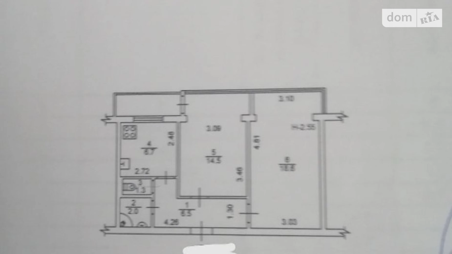 Продається 2-кімнатна квартира 52 кв. м у Києві, вул. Верховинна, 80