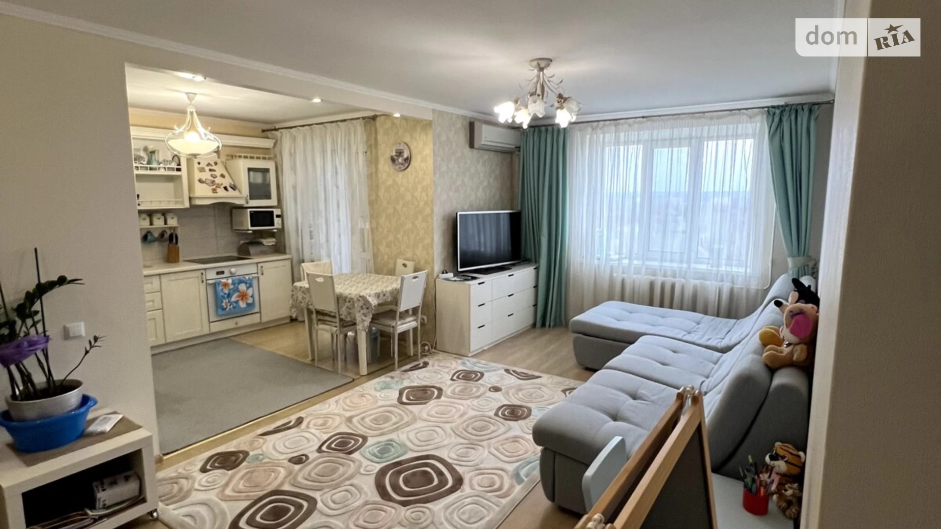 4-кімнатна квартира 90 кв. м у Запоріжжі, вул. Таганська, 16 - фото 2