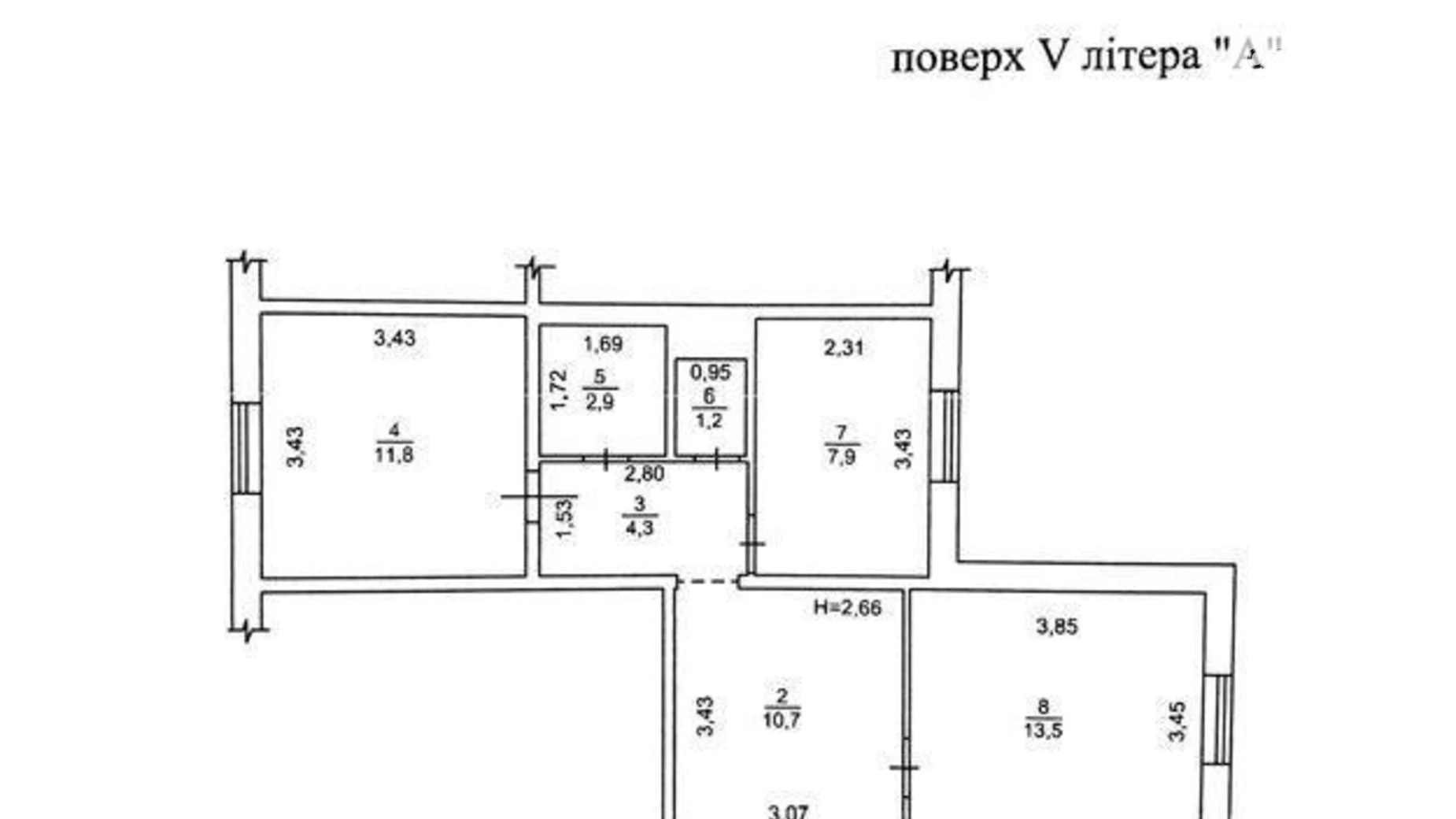 Продается 3-комнатная квартира 75 кв. м в Киеве, ул. Академика Ефремова, 17