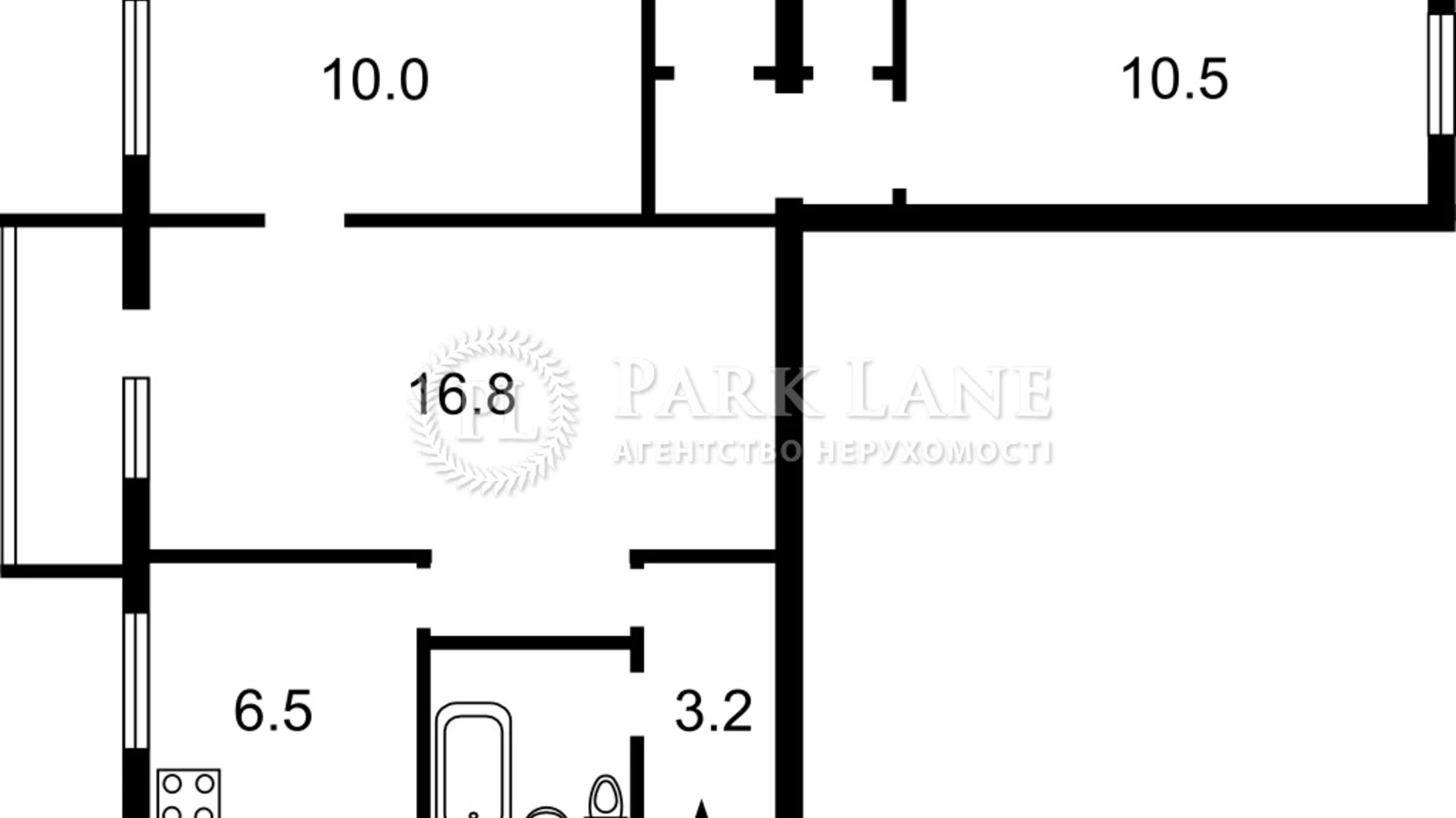 Продается 3-комнатная квартира 57 кв. м в Киеве, ул. Пластовая(Ивана Сергиенко), 21 - фото 2