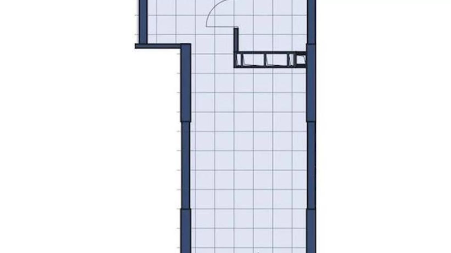 Продается 1-комнатная квартира 19.2 кв. м в Киеве, ул. Генерала Наумова, 1Б