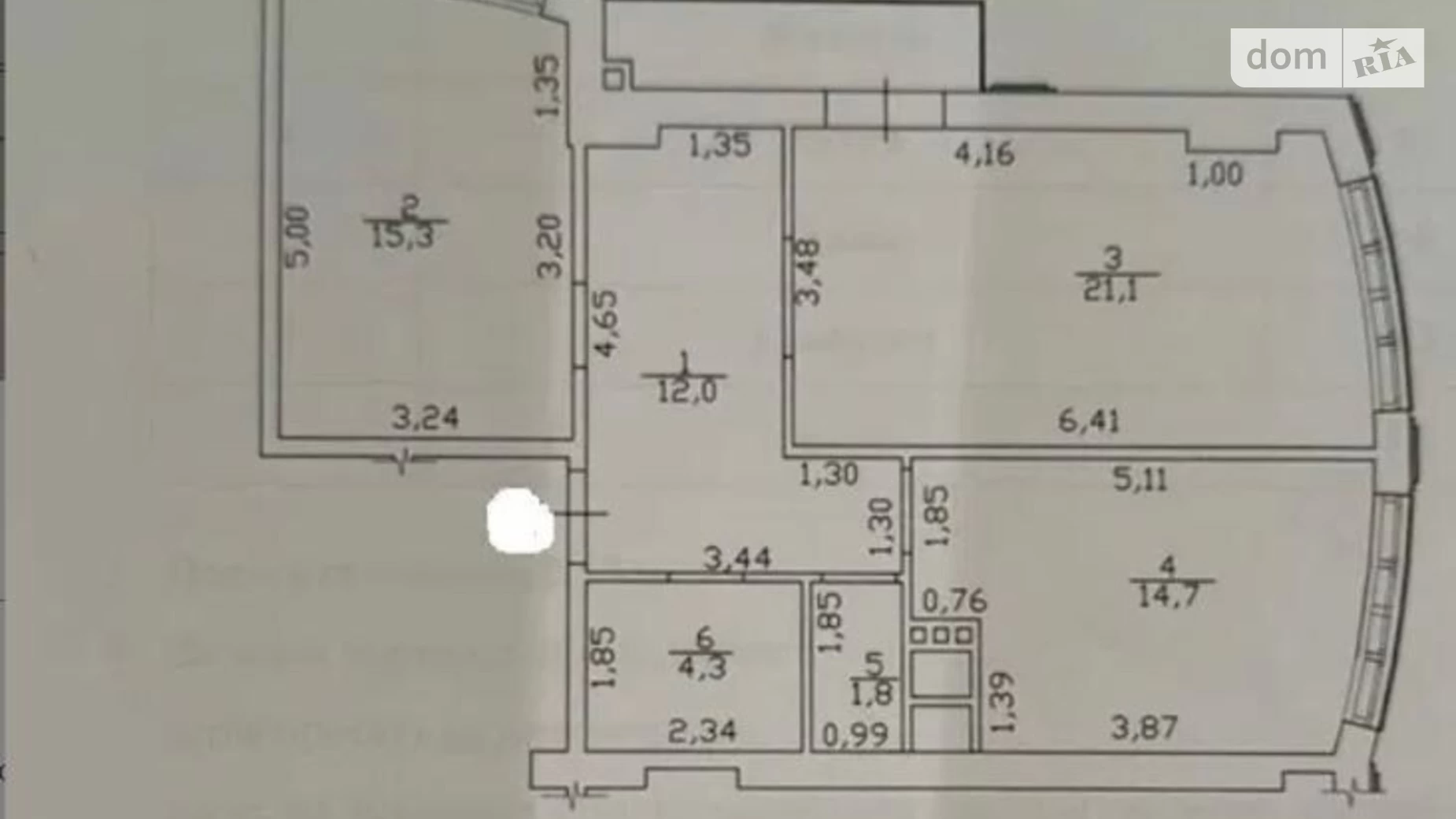 Продається 2-кімнатна квартира 72 кв. м у Одесі, вул. Леонтовича, 16