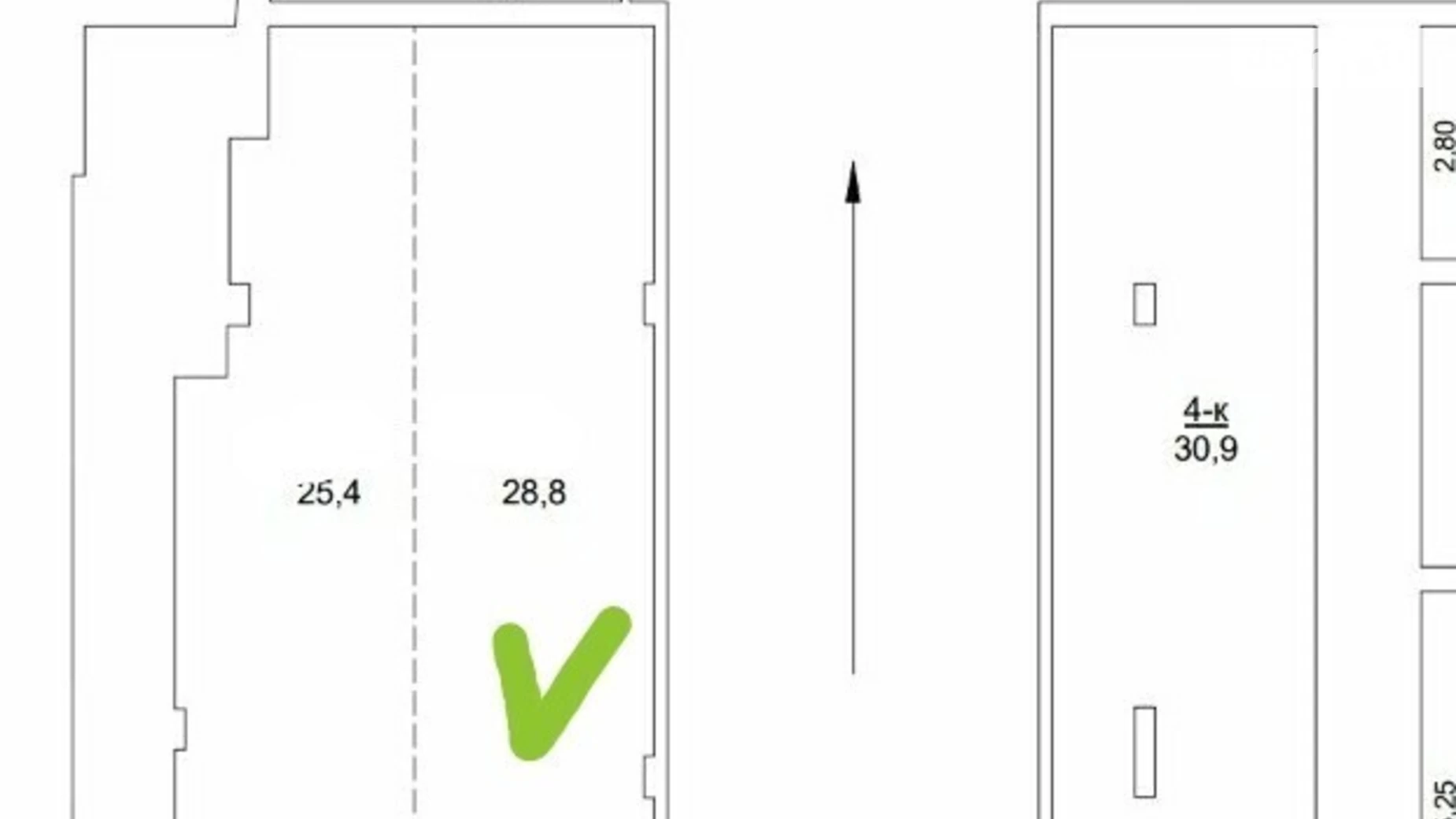 Продается подземный паркинг под легковое авто на 28.8 кв. м, цена: 27500 $ - фото 5