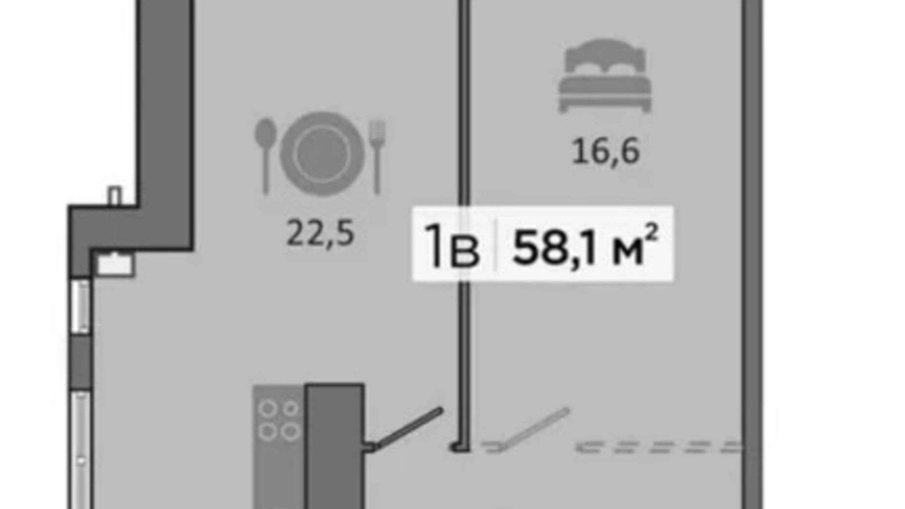 Продається 2-кімнатна квартира 59 кв. м у Дніпрі, вул. Героїв Рятувальників(Дубініна В.), 6 - фото 3