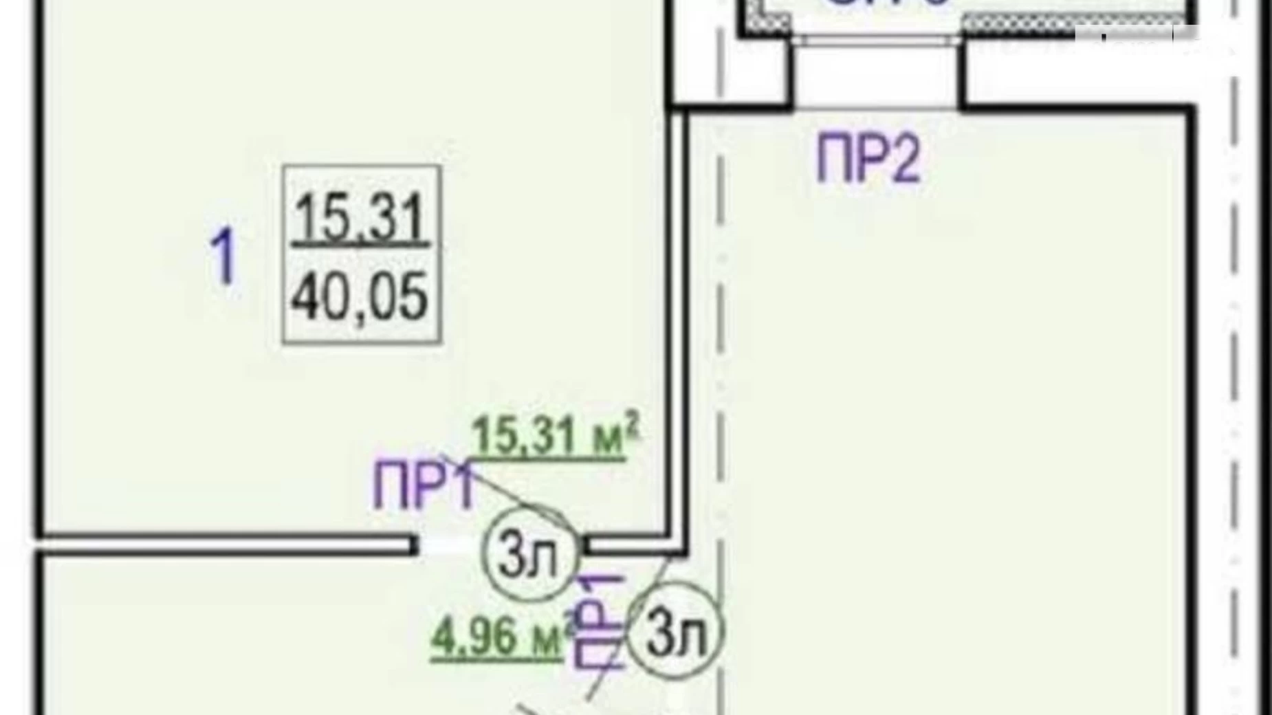 Продається 1-кімнатна квартира 40 кв. м у Харкові, вул. Шевченка, 11