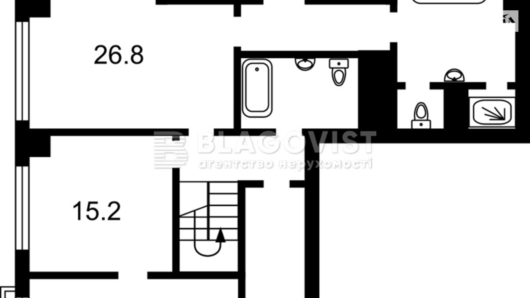 Продается 4-комнатная квартира 230 кв. м в Киеве, ул. Антоновича(Горького), 72 - фото 3