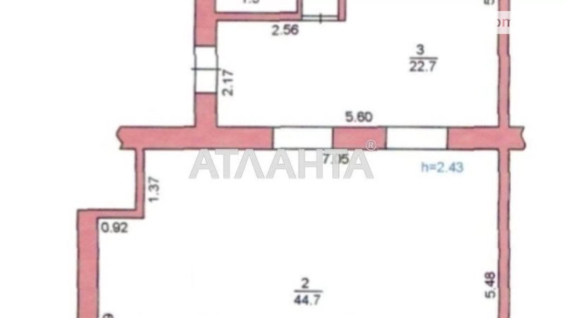 Продается объект сферы услуг 107 кв. м в 5-этажном здании, цена: 85000 $ - фото 2