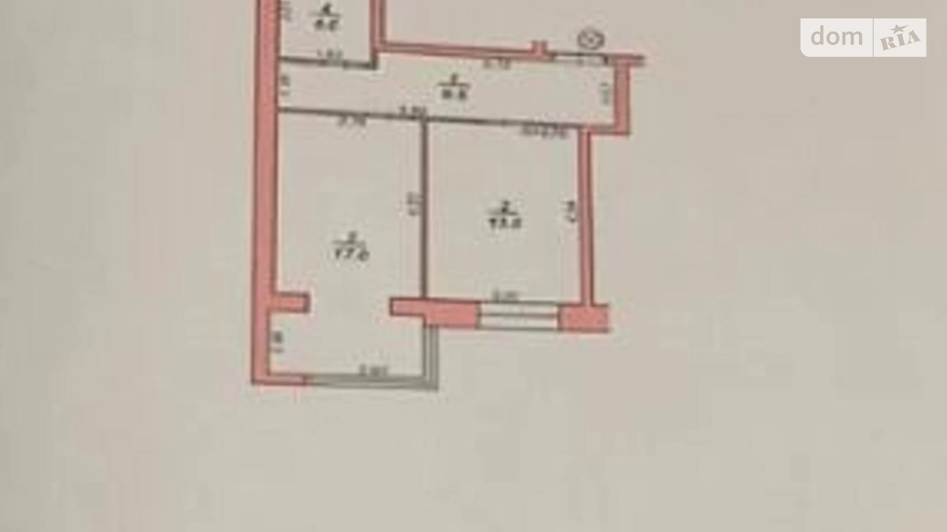 Продається 1-кімнатна квартира 43 кв. м у Хмельницькому, вул. Нижня Берегова