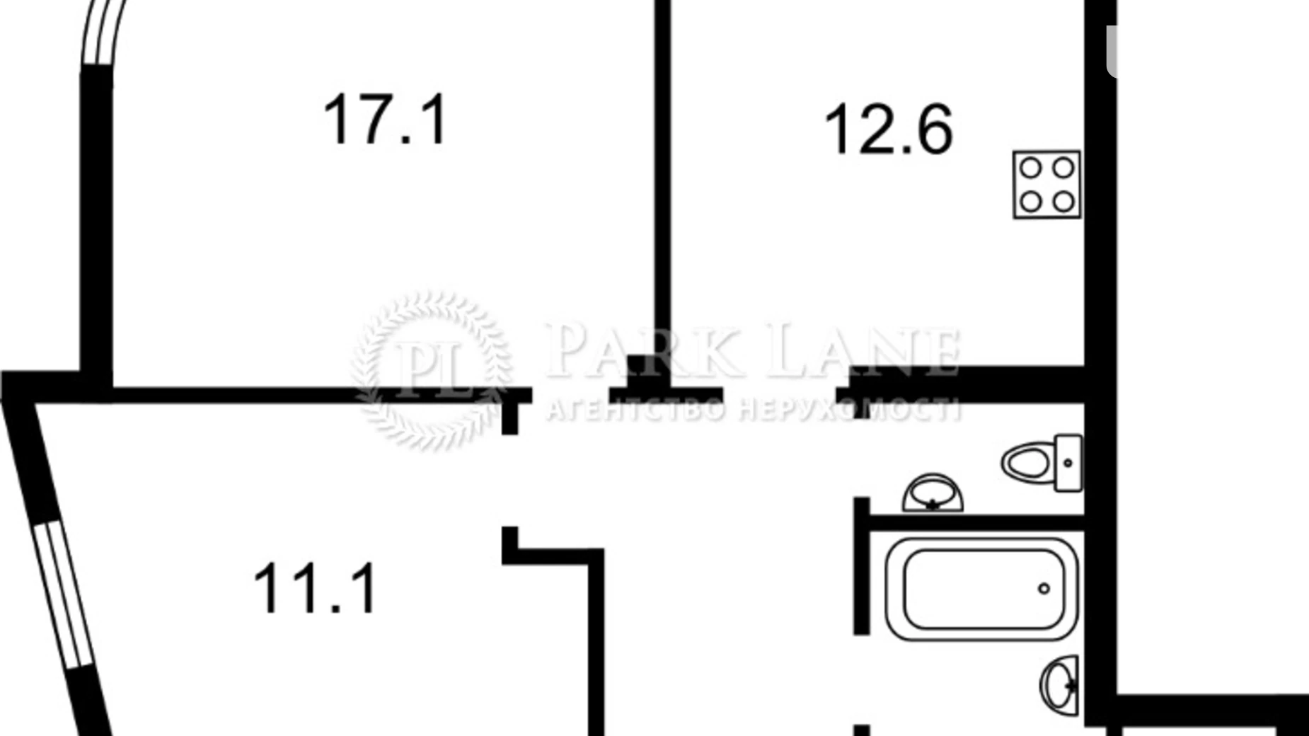 Продается 2-комнатная квартира 62 кв. м в Киеве, ул. Кадетский Гай, 8 - фото 2