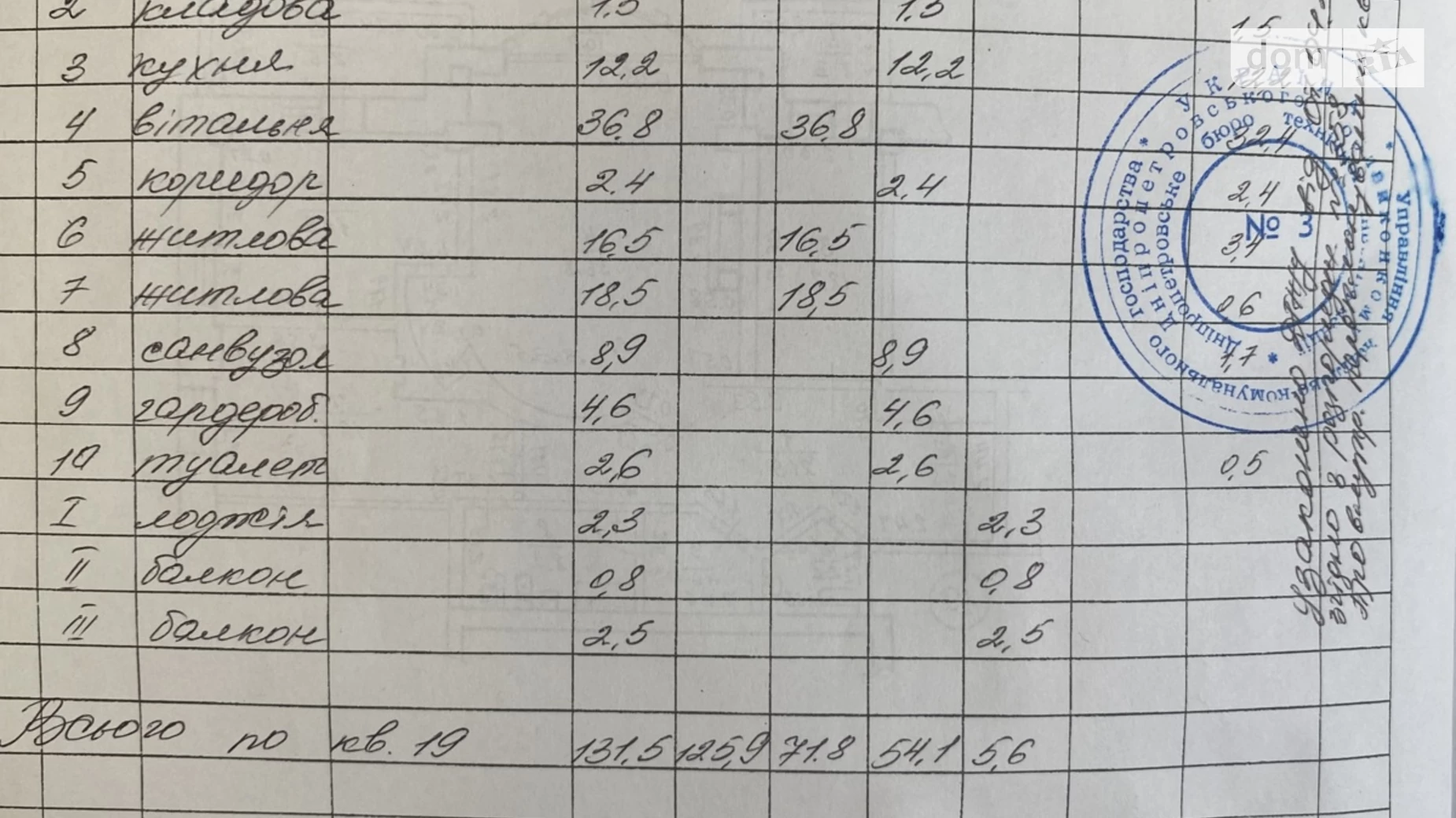 Продається 3-кімнатна квартира 132 кв. м у Дніпрі, вул. Старокозацька(Комсомольська)