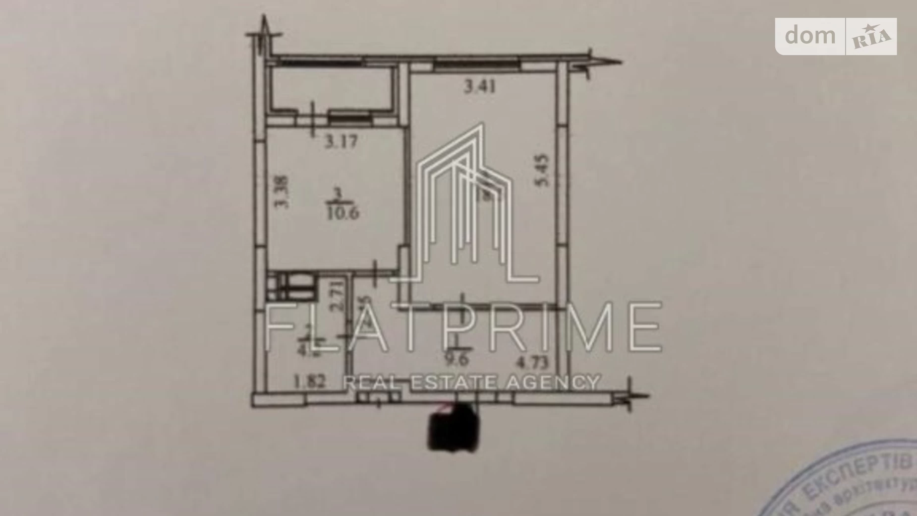 Продається 1-кімнатна квартира 45 кв. м у Києві, вул. Краківська, 27