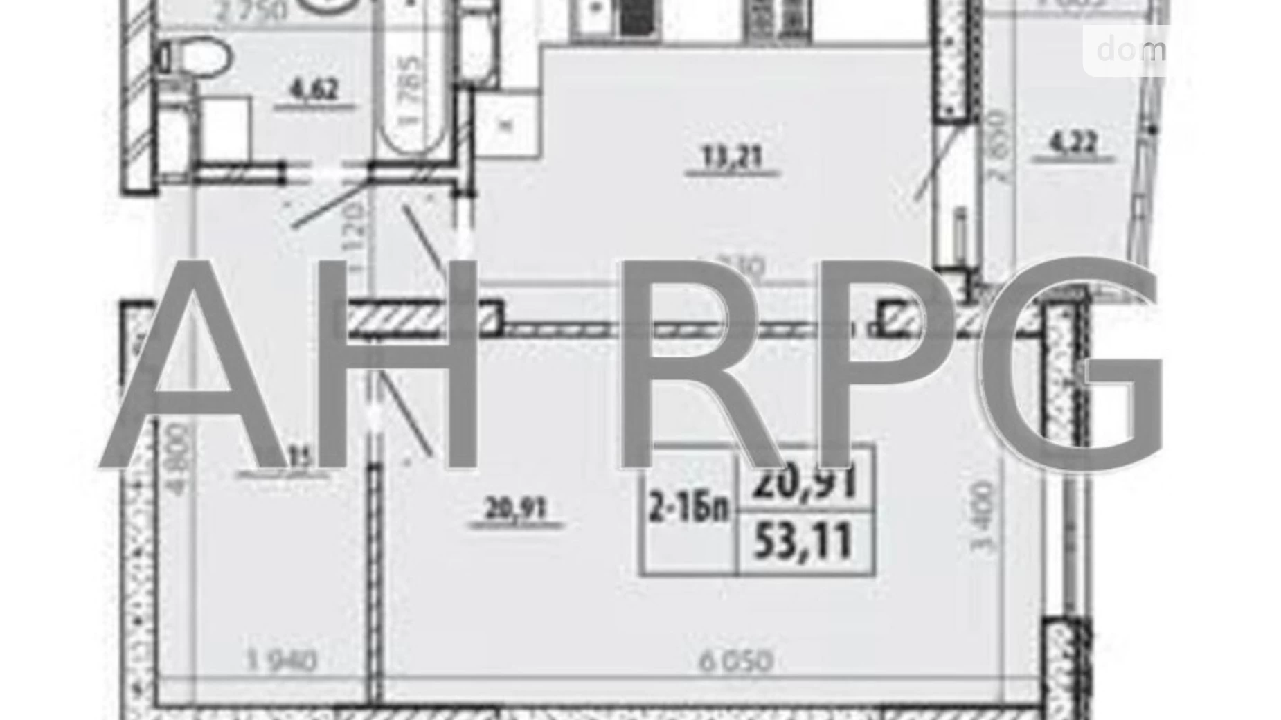 Продается 1-комнатная квартира 53 кв. м в Киеве, ул. Евгения Маланюка(Сагайдака), 28