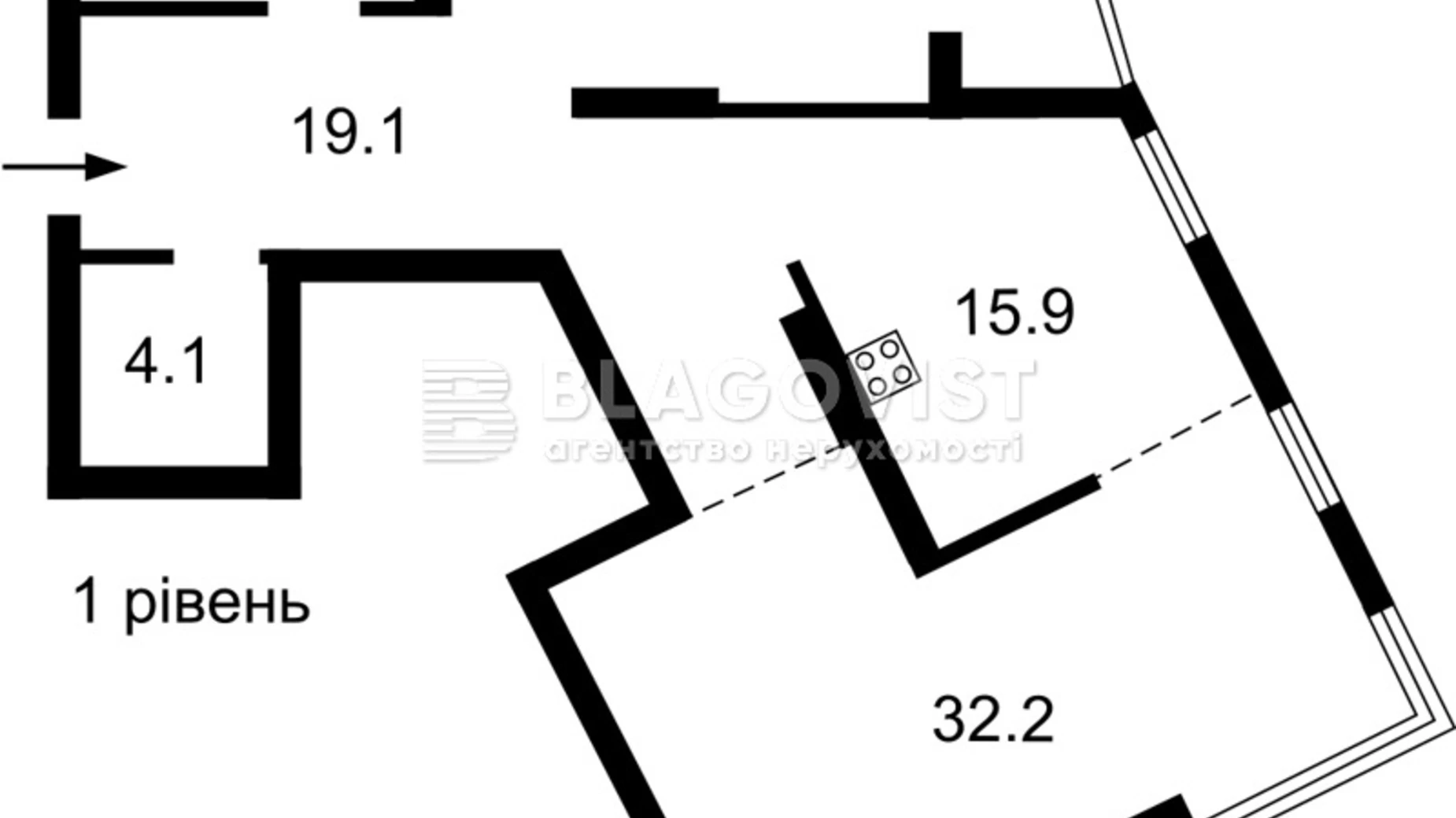 Продается 4-комнатная квартира 176.8 кв. м в Киеве, ул. Никольско-Слободская, 13