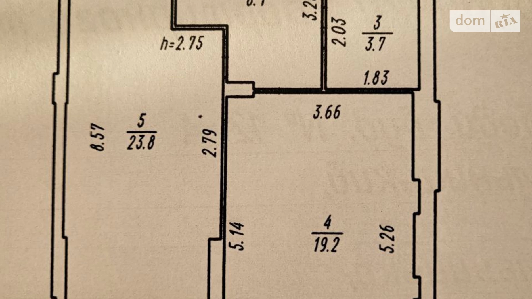 Продается 1-комнатная квартира 57 кв. м в Хмельницком, ул. Свободы, 12А - фото 4