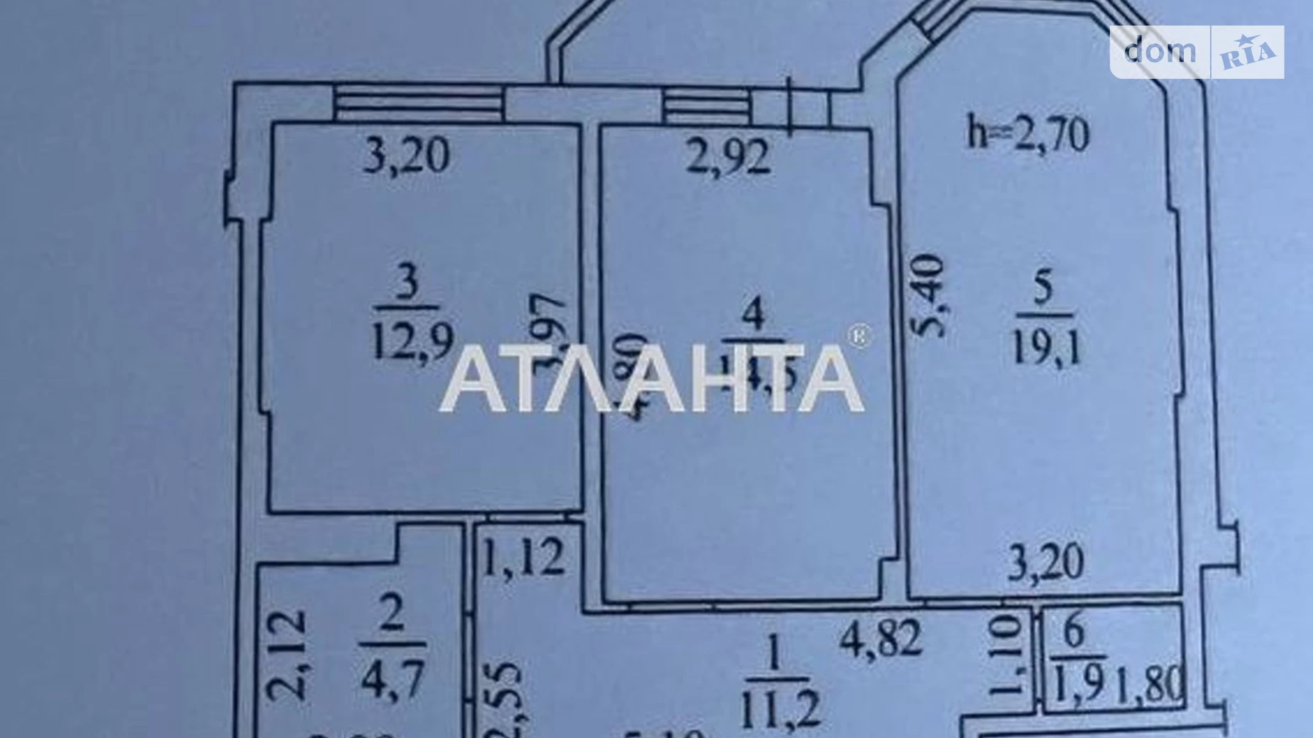 Продается 2-комнатная квартира 65.5 кв. м в Одессе, Овидиопольская дор., 32