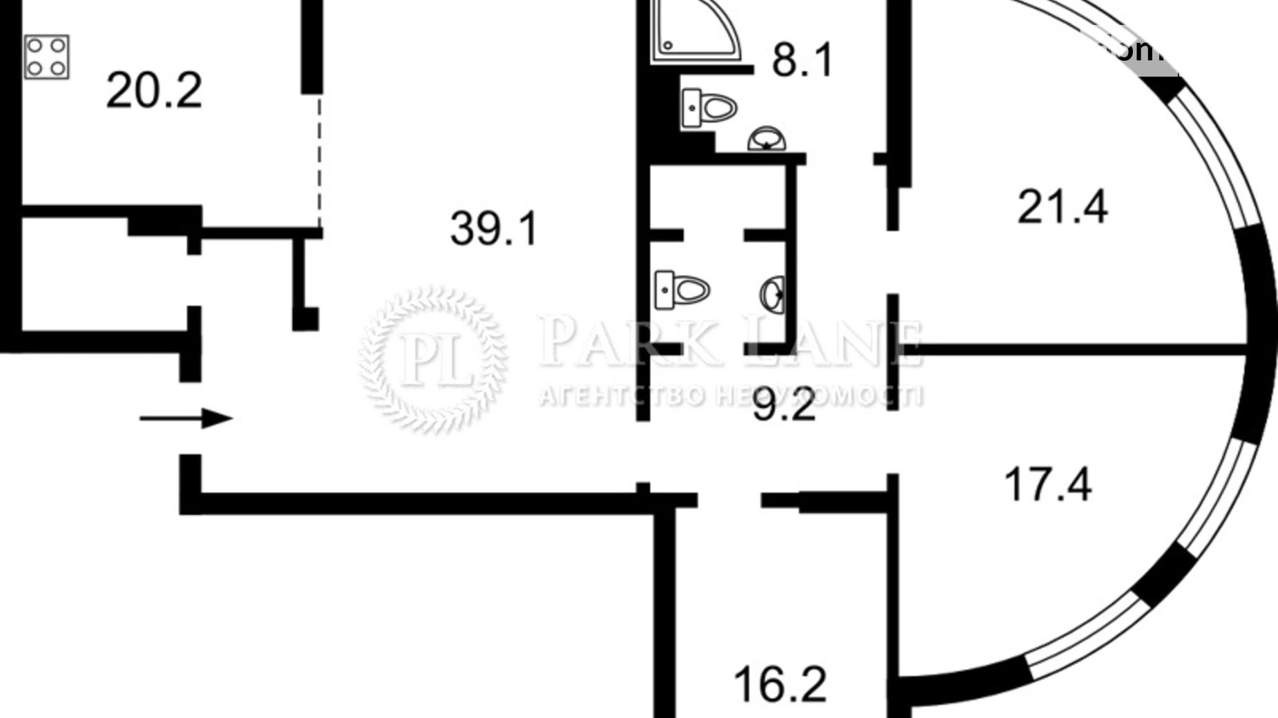 Продается 3-комнатная квартира 140 кв. м в Киеве, ул. Елены Пчилки, 2А