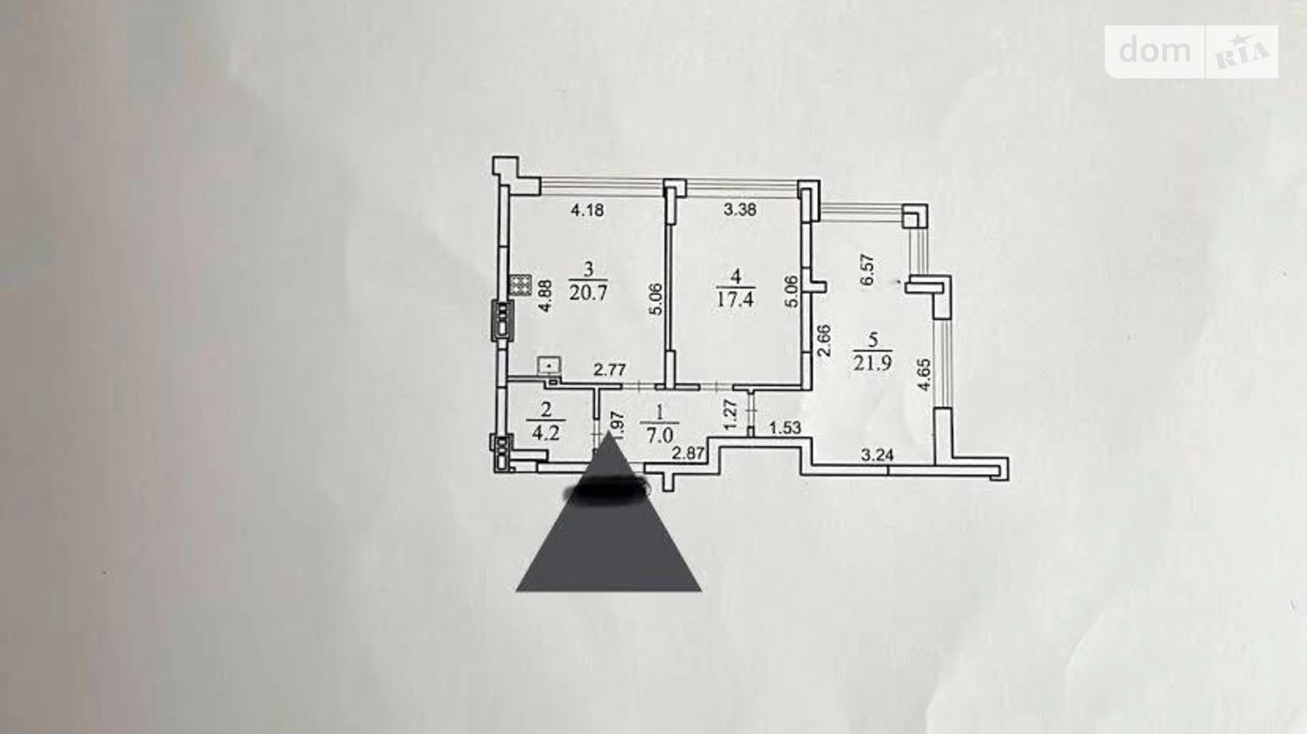 Продается 2-комнатная квартира 72 кв. м в Киеве, наб. Днепровская, 14Б - фото 2