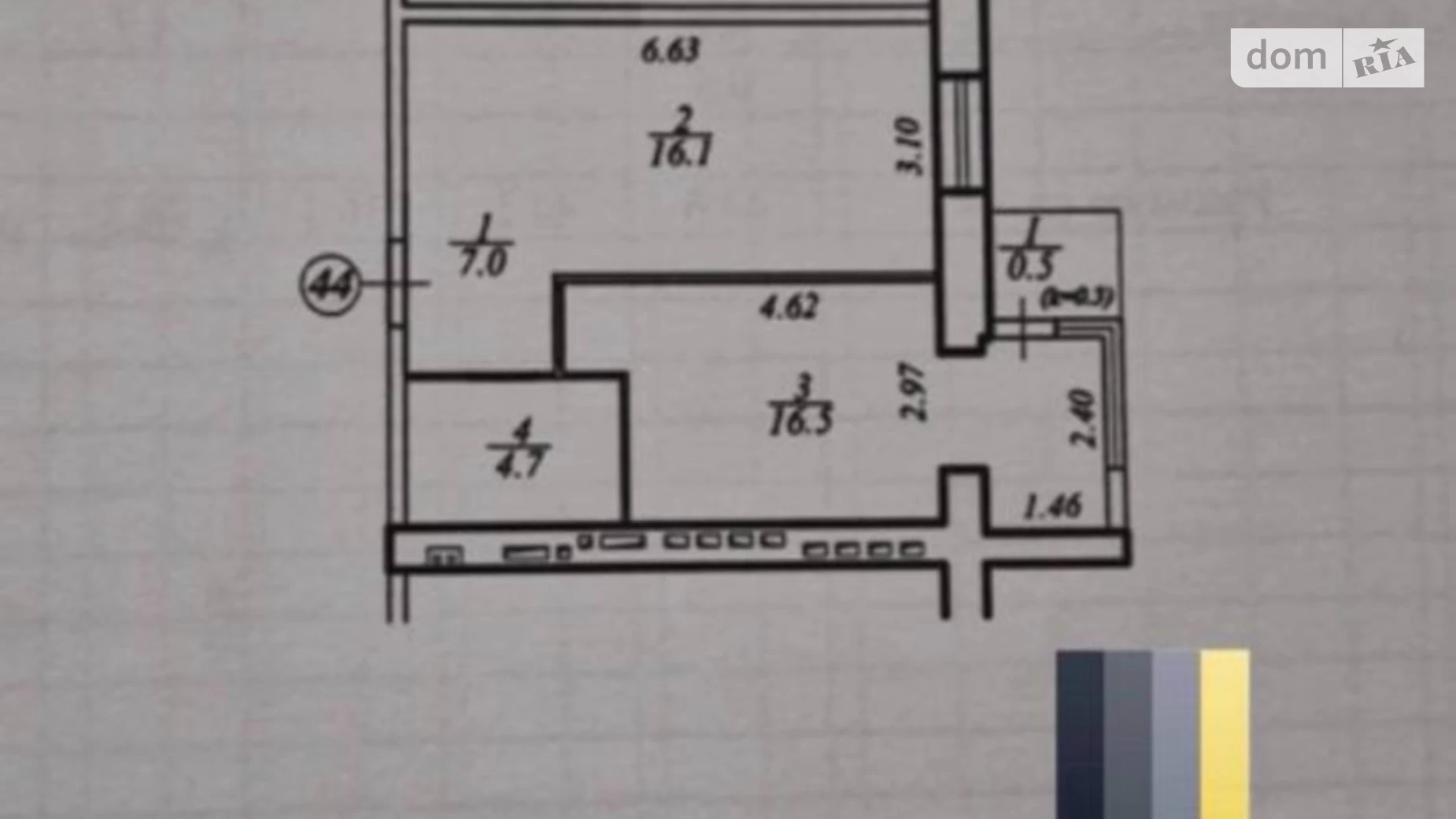 Продається 2-кімнатна квартира 45 кв. м у Дніпрі, вул. Сімейна, 6 - фото 4