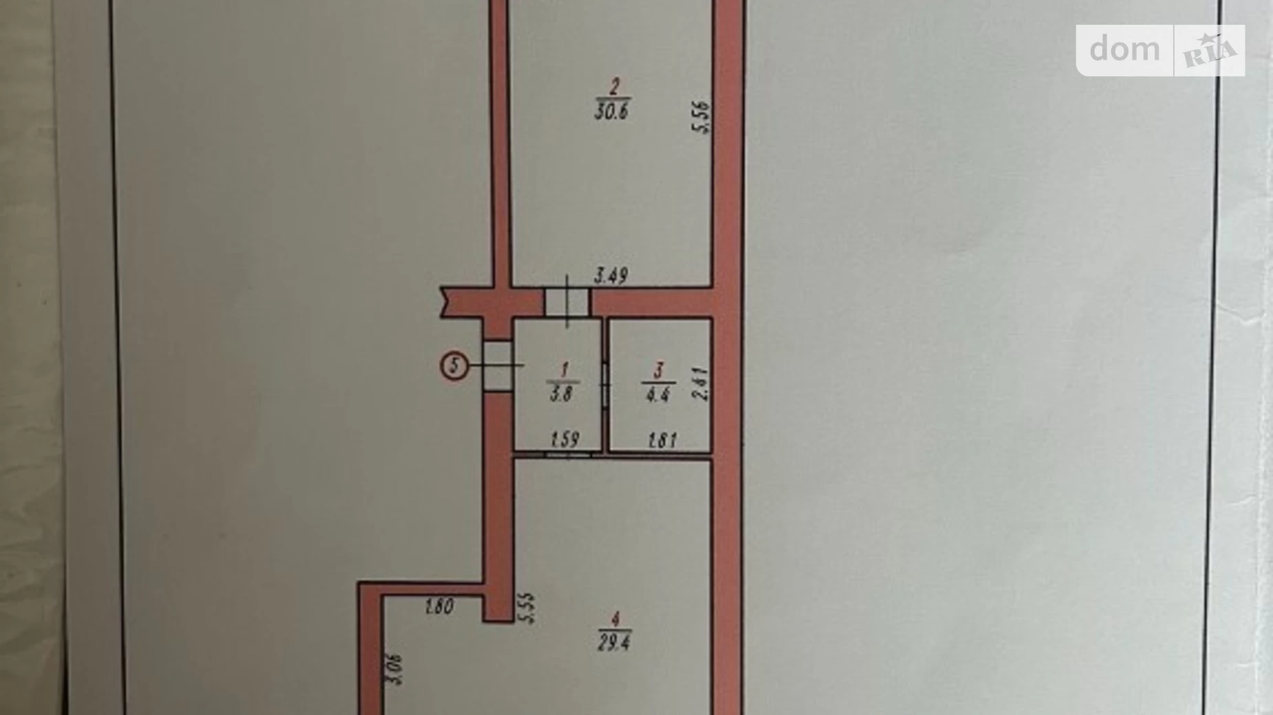 Продается 2-комнатная квартира 68 кв. м в Хмельницком, ул. Кармелюка, 4/2