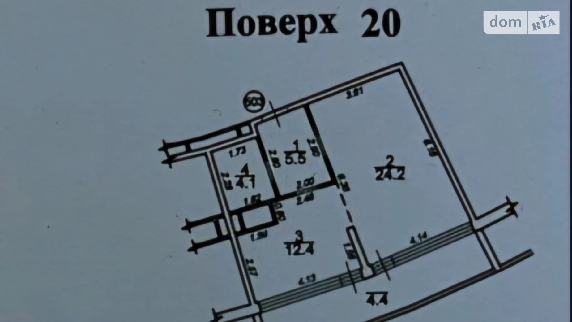 Продается 1-комнатная квартира 50.6 кв. м в Одессе, ул. Каманина