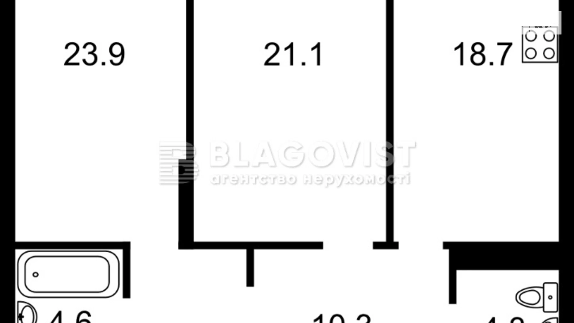 Продается 3-комнатная квартира 101.2 кв. м в Киеве, ул. Глубочицкая, 73 - фото 3