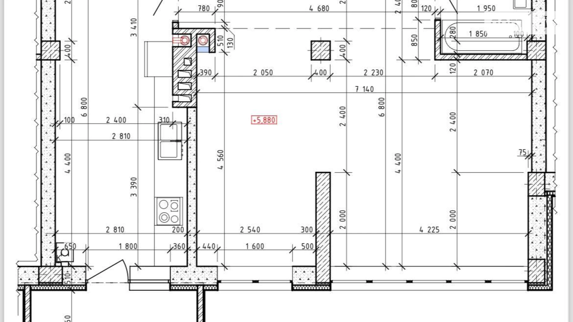 Продается 2-комнатная квартира 67 кв. м в Слобожанском, ул. Семейная, 2