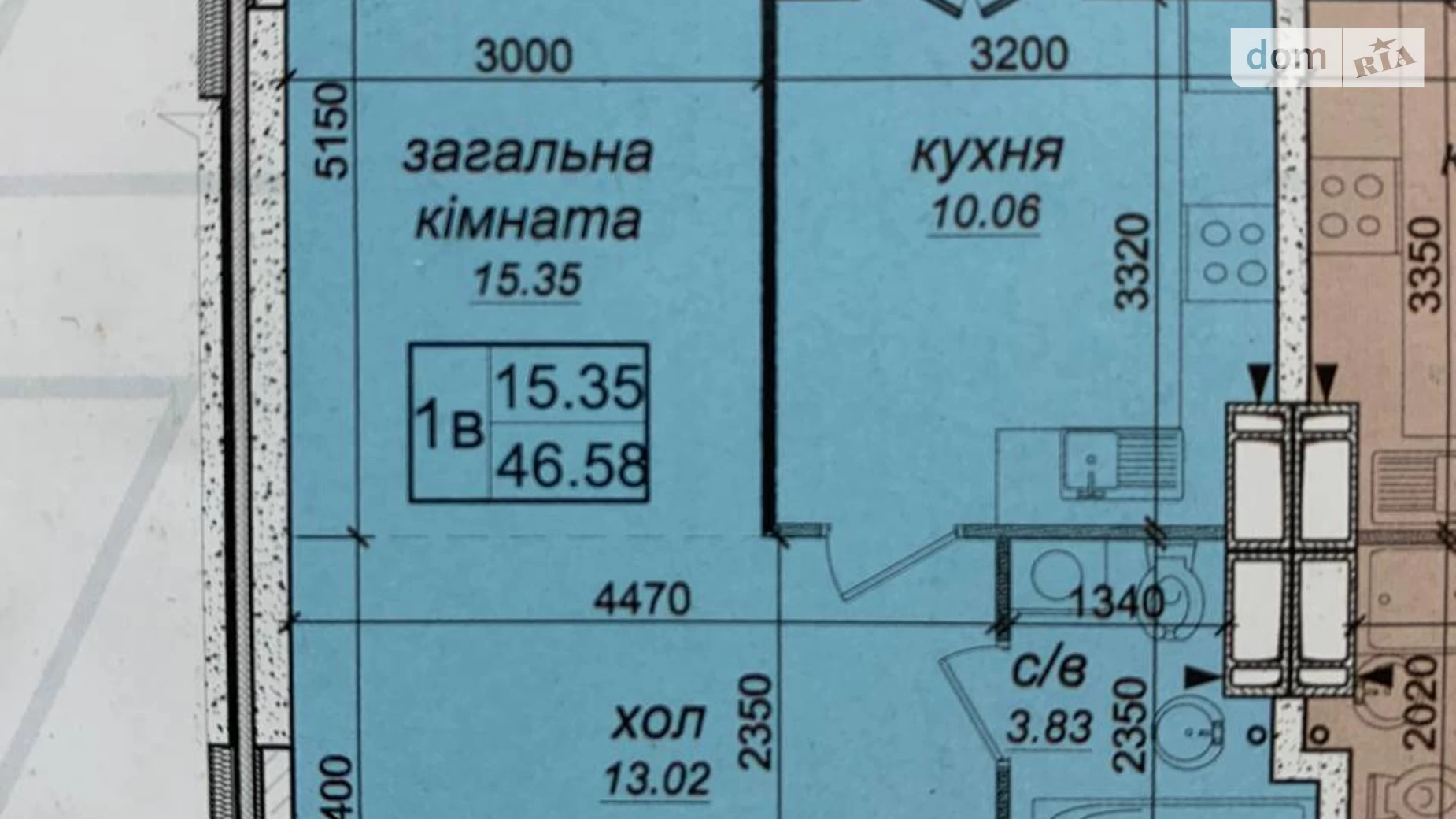 Продается 1-комнатная квартира 47 кв. м в Новоселках, ул. Пригородная