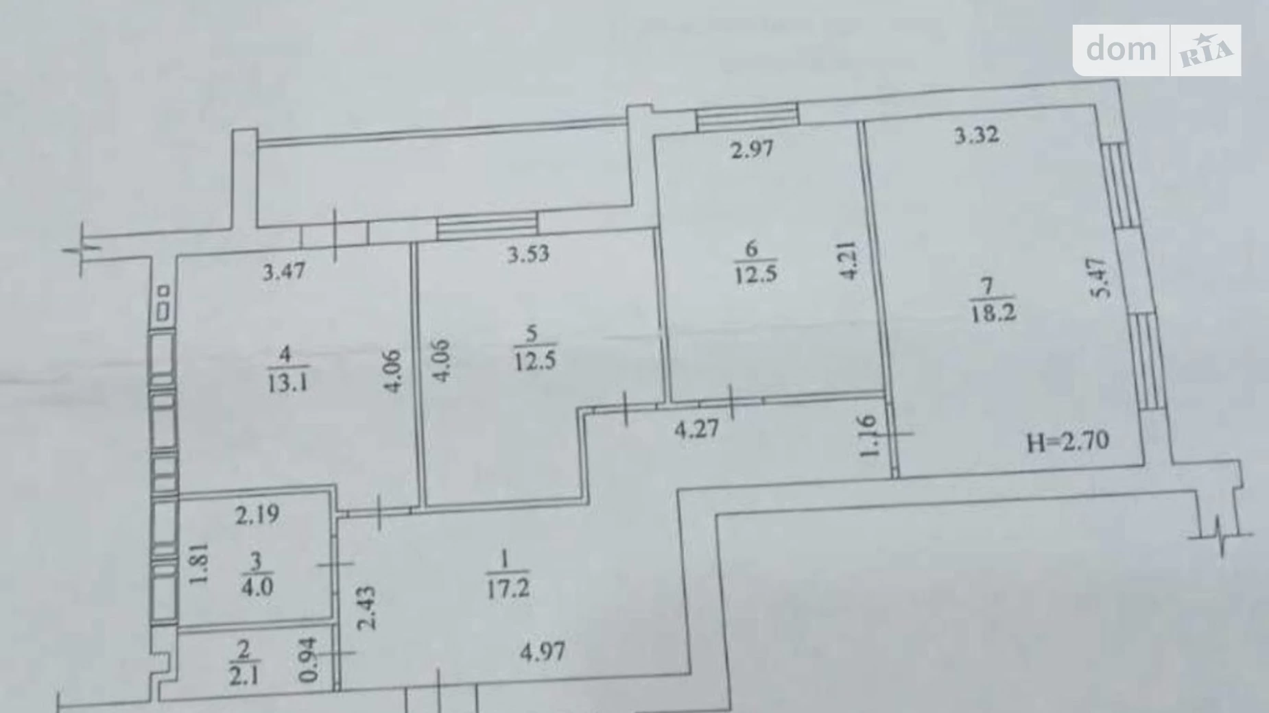 Продається 3-кімнатна квартира 83 кв. м у Харкові, просп. Героїв Харкова(Московський), 268Г - фото 5