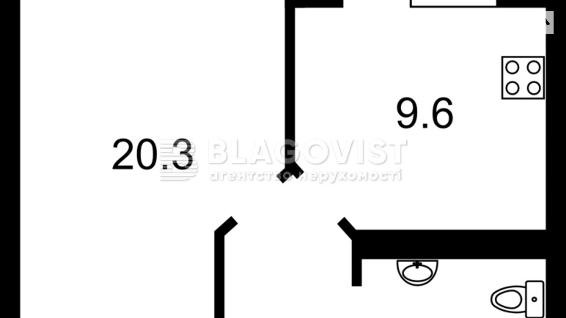 Продается 1-комнатная квартира 44 кв. м в Киеве, ул. Златоустовская, 27