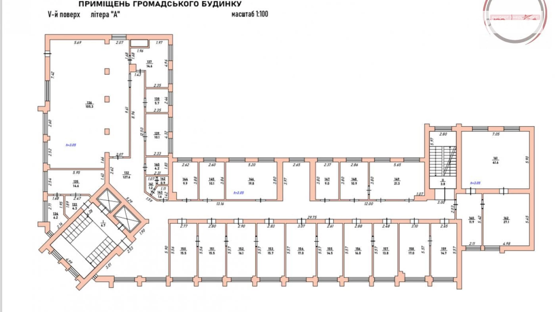 Здається в оренду офіс 624 кв. м в бізнес-центрі, цена: 93600 грн - фото 3