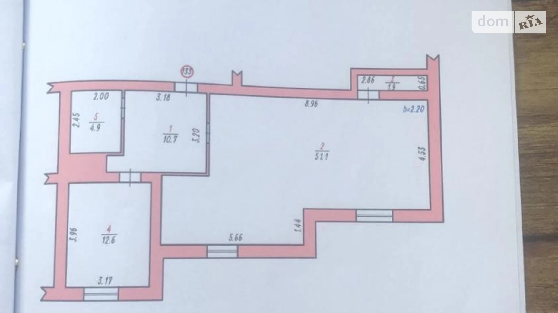 Продается 1-комнатная квартира 82 кв. м в Хмельницком, ул. Лесогриневецкая