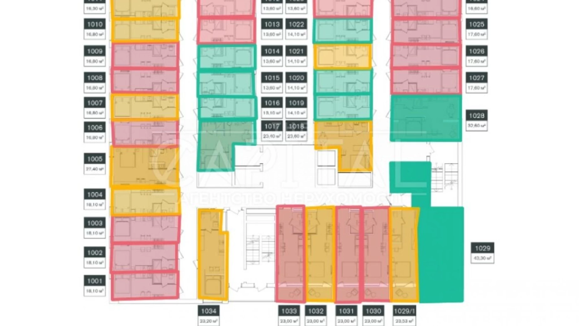 Продается 1-комнатная квартира 43.3 кв. м в Яремче, Садова