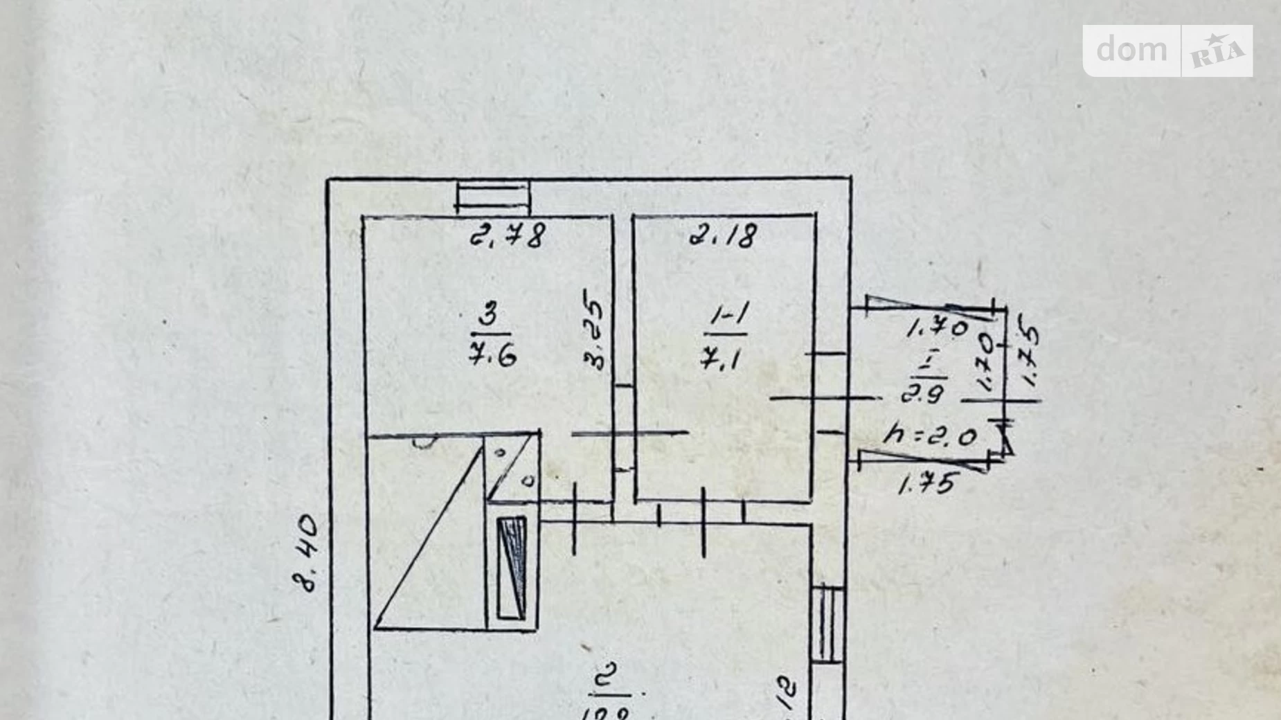 Продается одноэтажный дом 36.4 кв. м с гаражом, цена: 410000 грн - фото 5