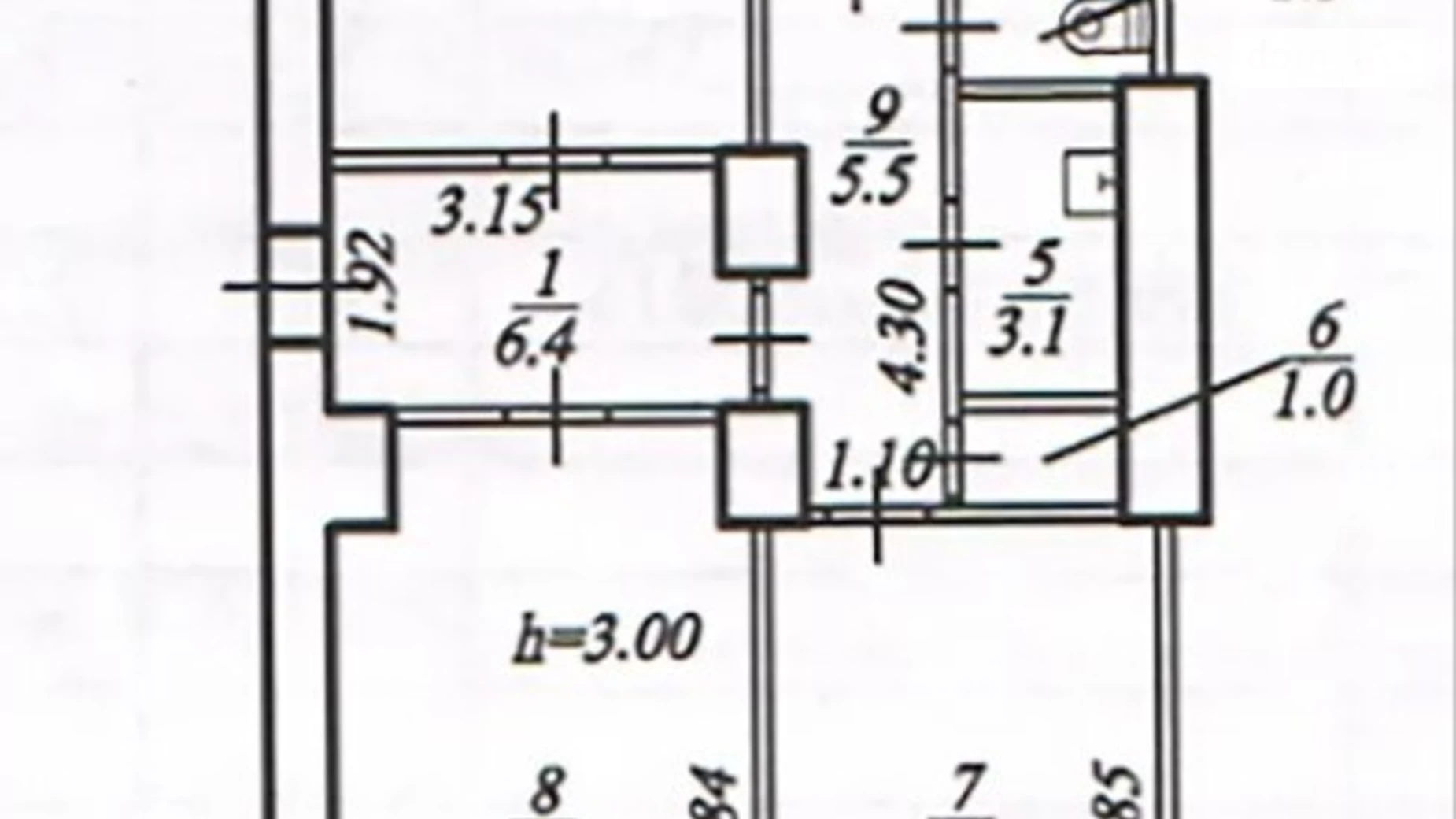 Продается 3-комнатная квартира 76 кв. м в Днепре, ул. Вокзальная