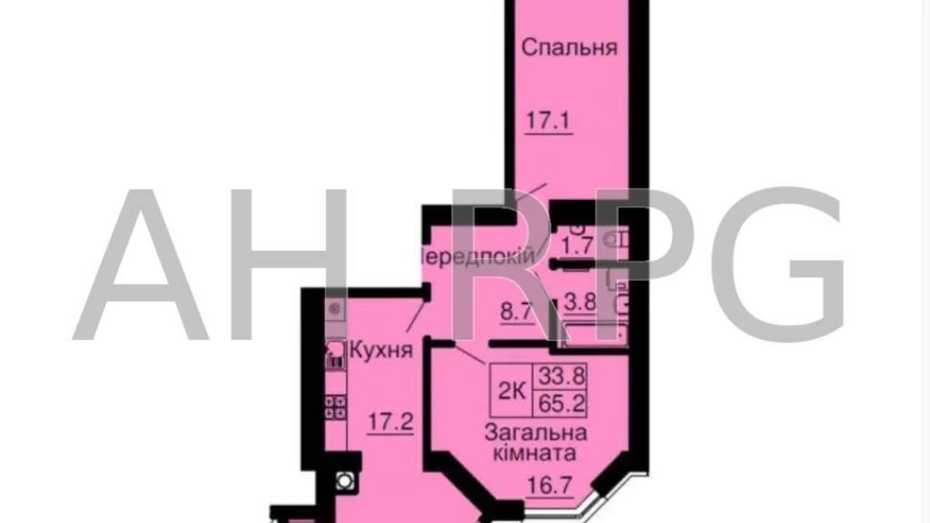 Продається 2-кімнатна квартира 65 кв. м у Новосілках, вул. Миру, 10А - фото 5