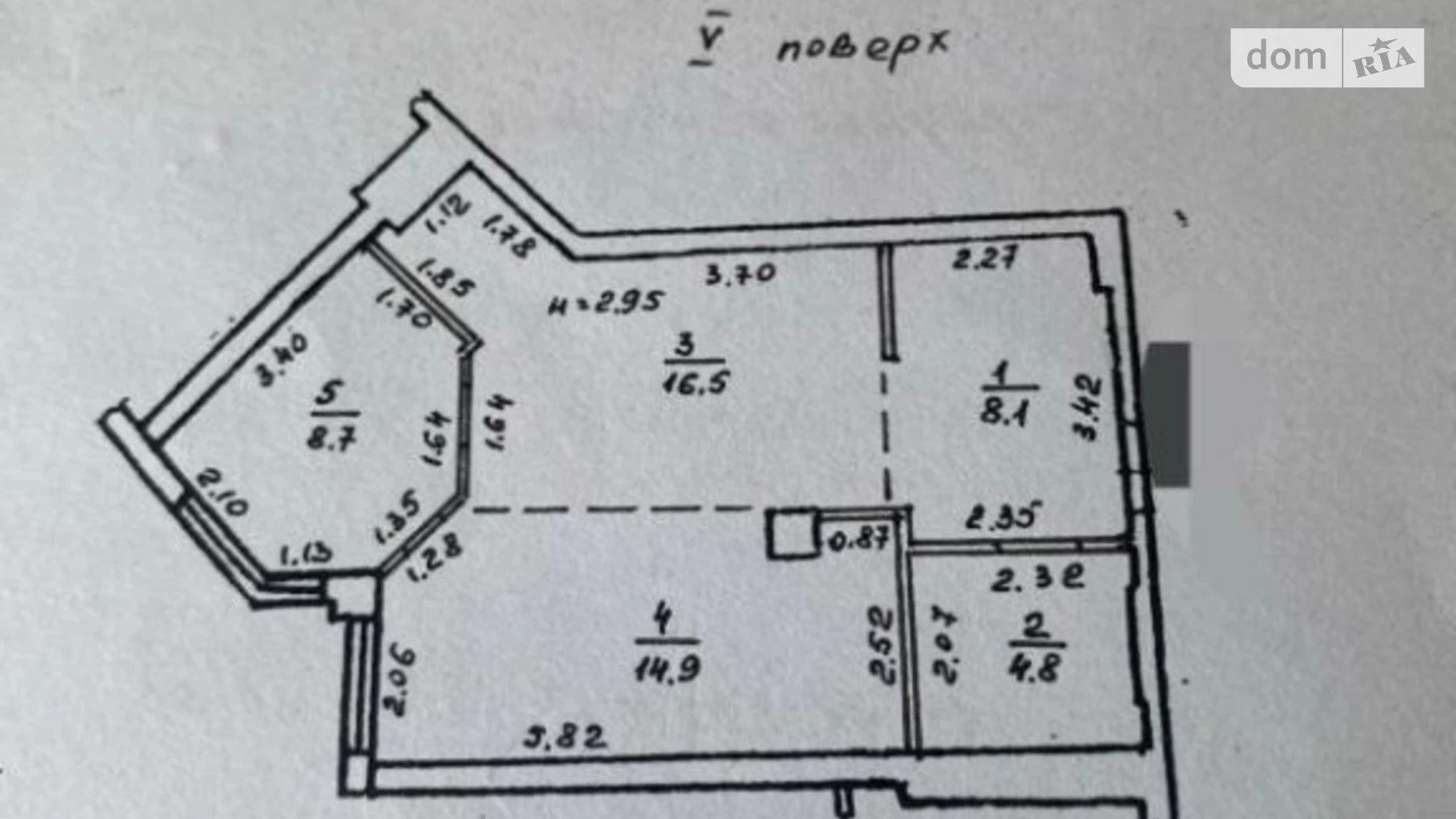 Продається 1-кімнатна квартира 53 кв. м у Одесі, вул. Середньофонтанська, 19 - фото 2