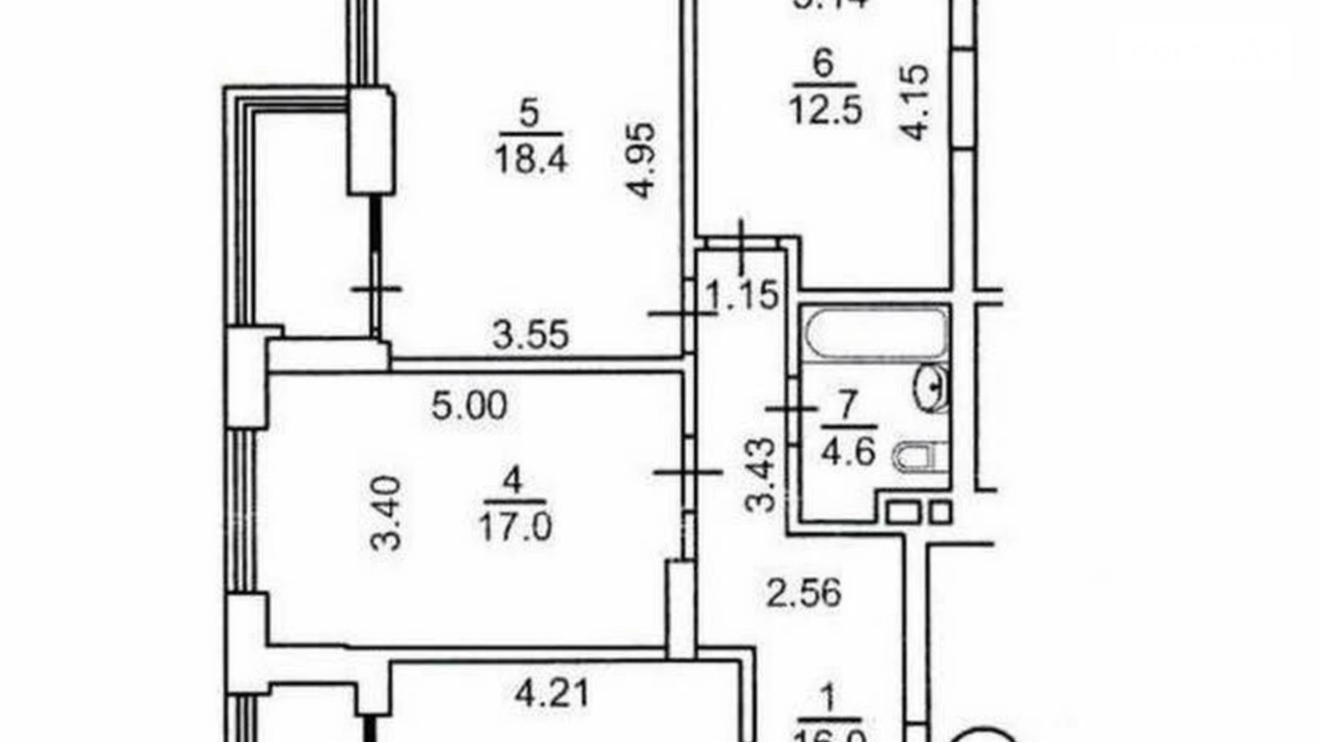 Продается 3-комнатная квартира 103 кв. м в Киеве, ул. Предславинская, 42А - фото 3